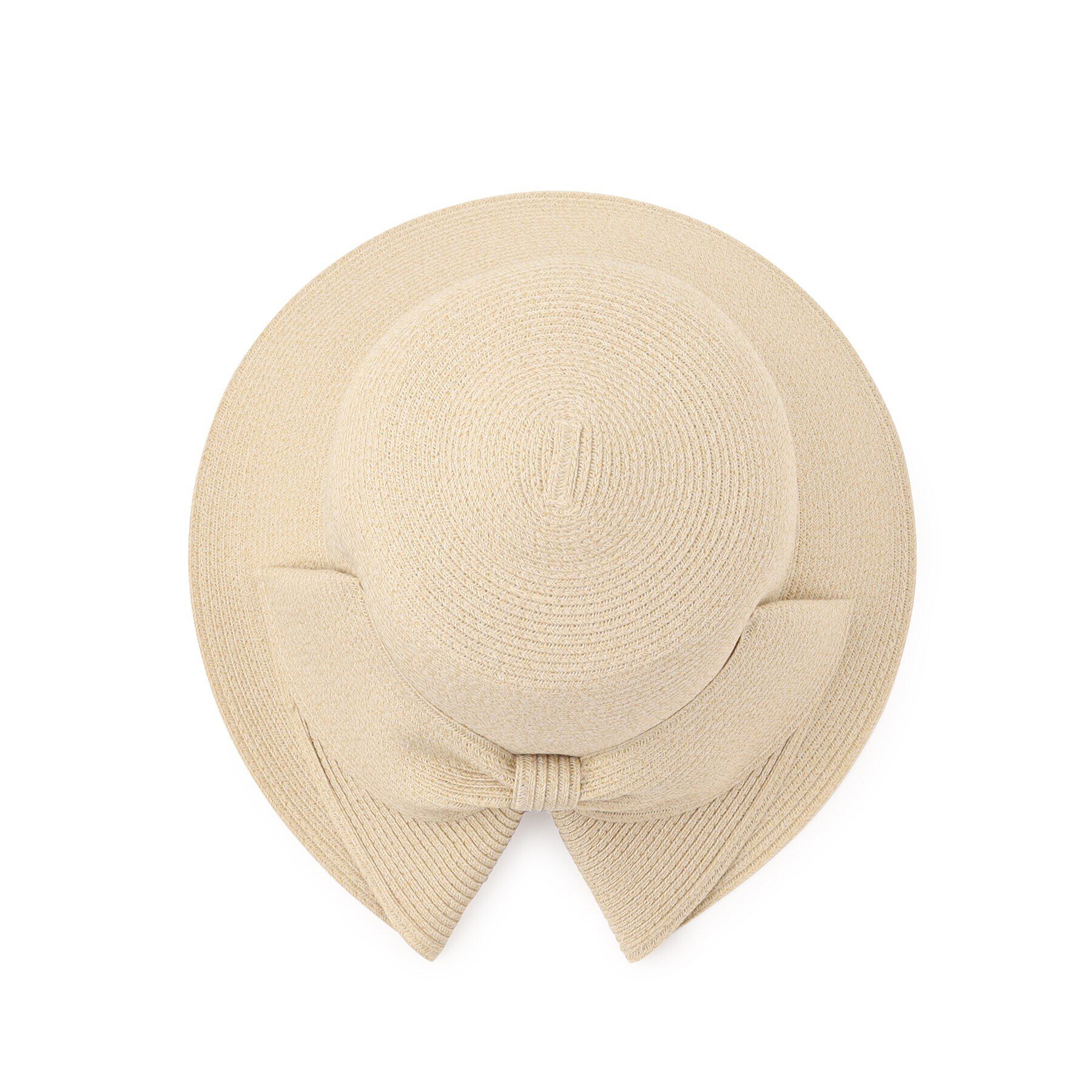 grove「ウォッシャブルスリットリボンハット【手洗い可・UVカット・サイズ調整可】」|ハット|