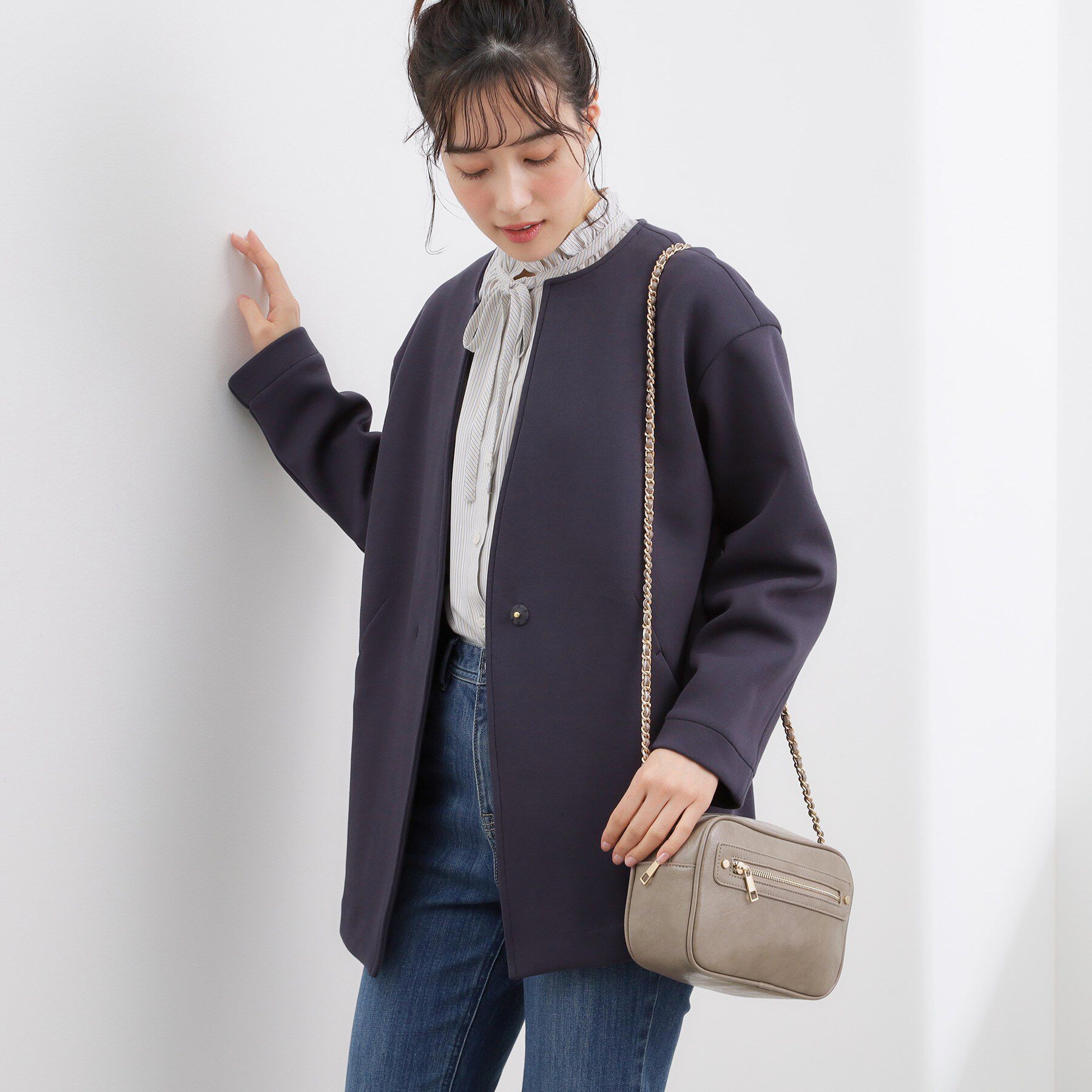 grove「スクエアZipポケチェーンショルダー」|ショルダー・メッセンジャー|