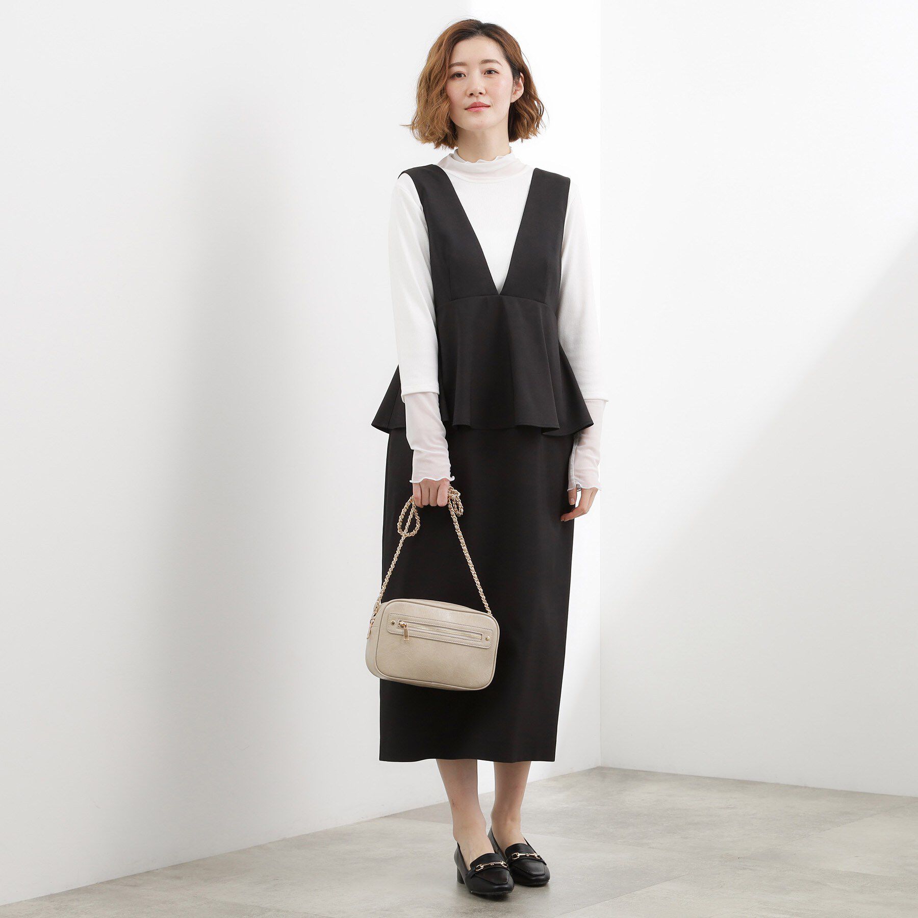 grove「スクエアZipポケチェーンショルダー」|ショルダー・メッセンジャー|