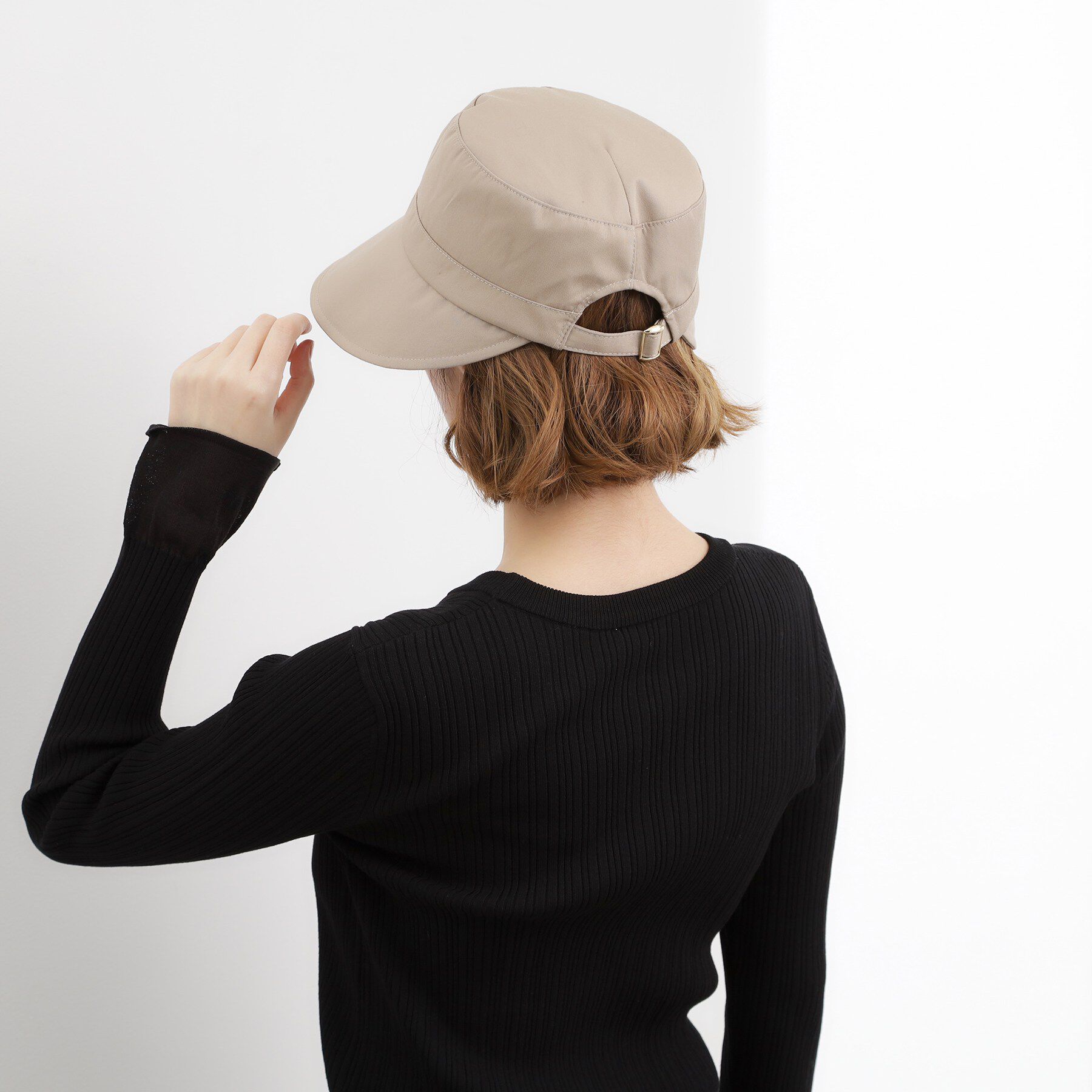 grove「【遮熱・遮光】ワイドブリムハット」|ハット|