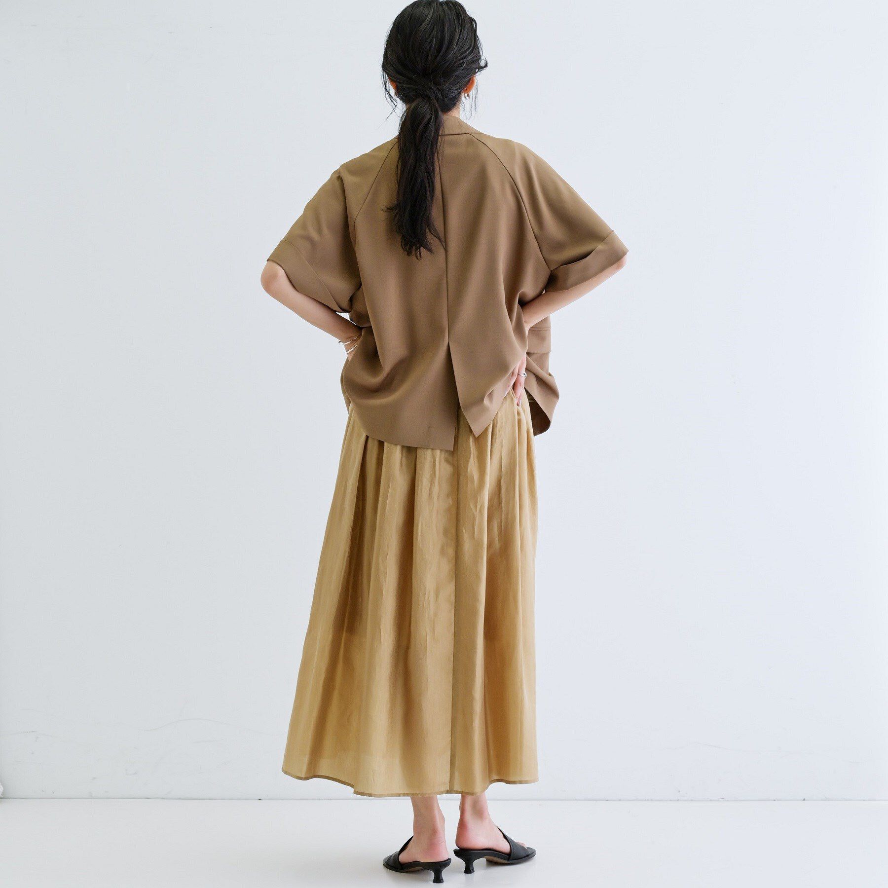 GALLEST「シアーマキシスカート」|スカート|