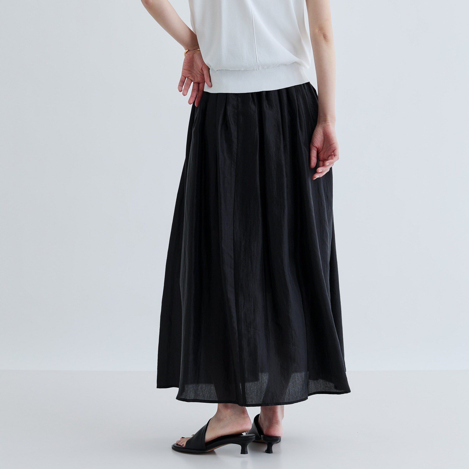 GALLEST「シアーマキシスカート」|スカート|