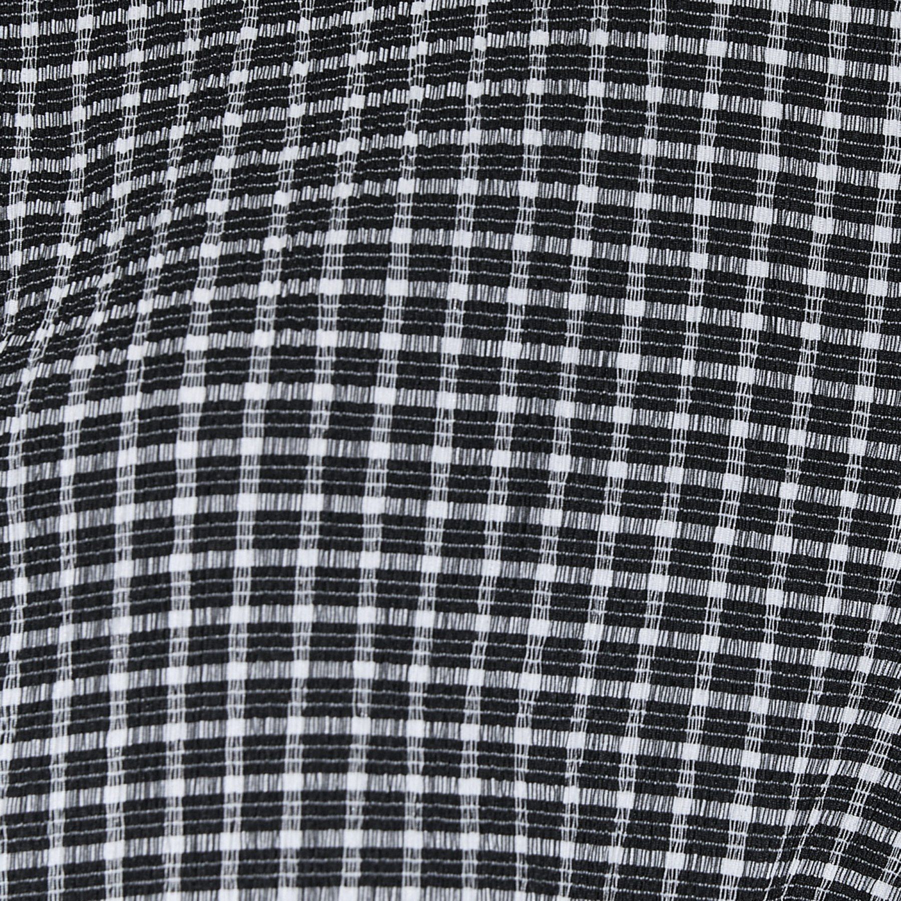 INDIVI「【UVケア／吸汗速乾】チェック柄タックボリュームスリーブトップス」|Tシャツ・カットソー|