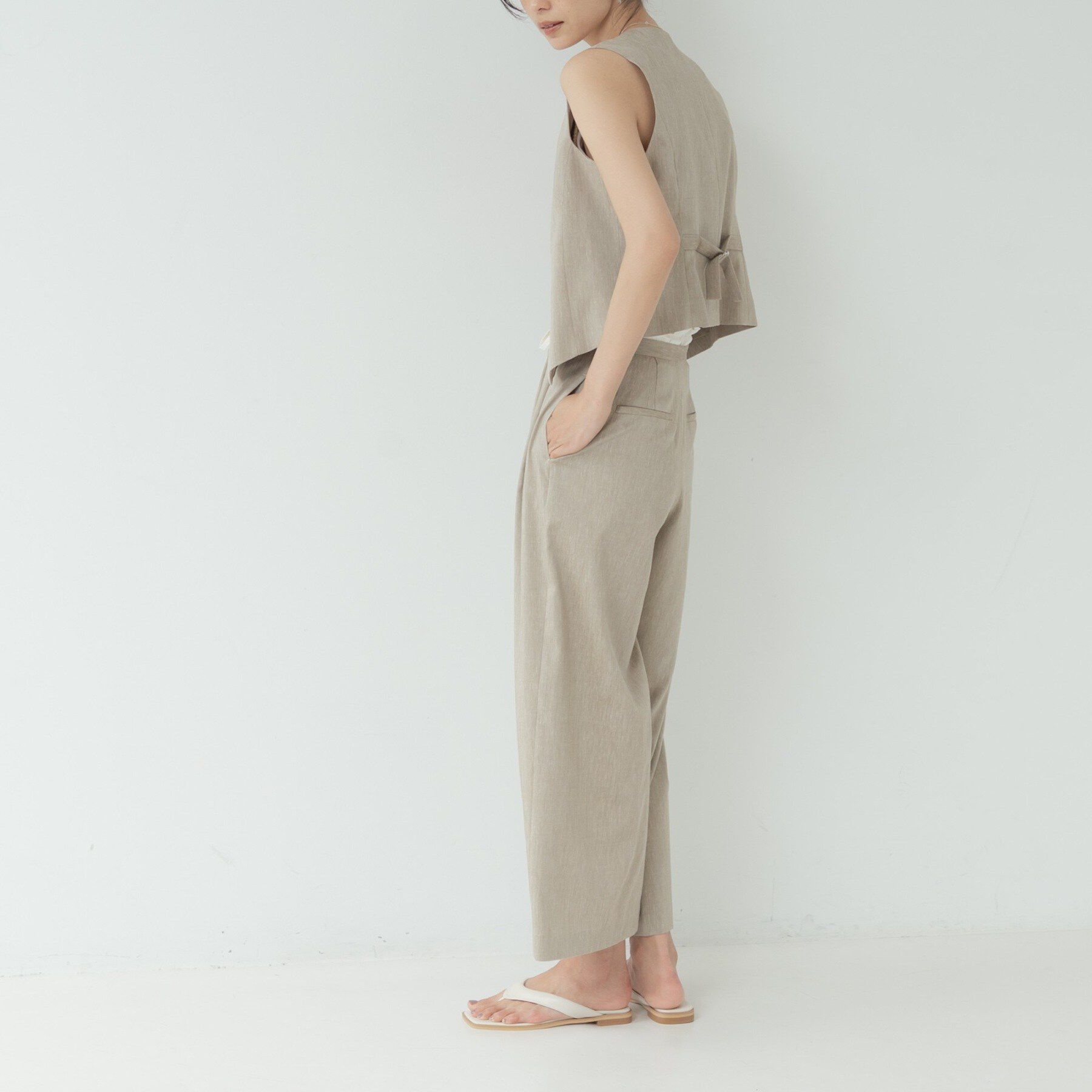 GALLEST「イージーリネンタックパンツ」|その他|