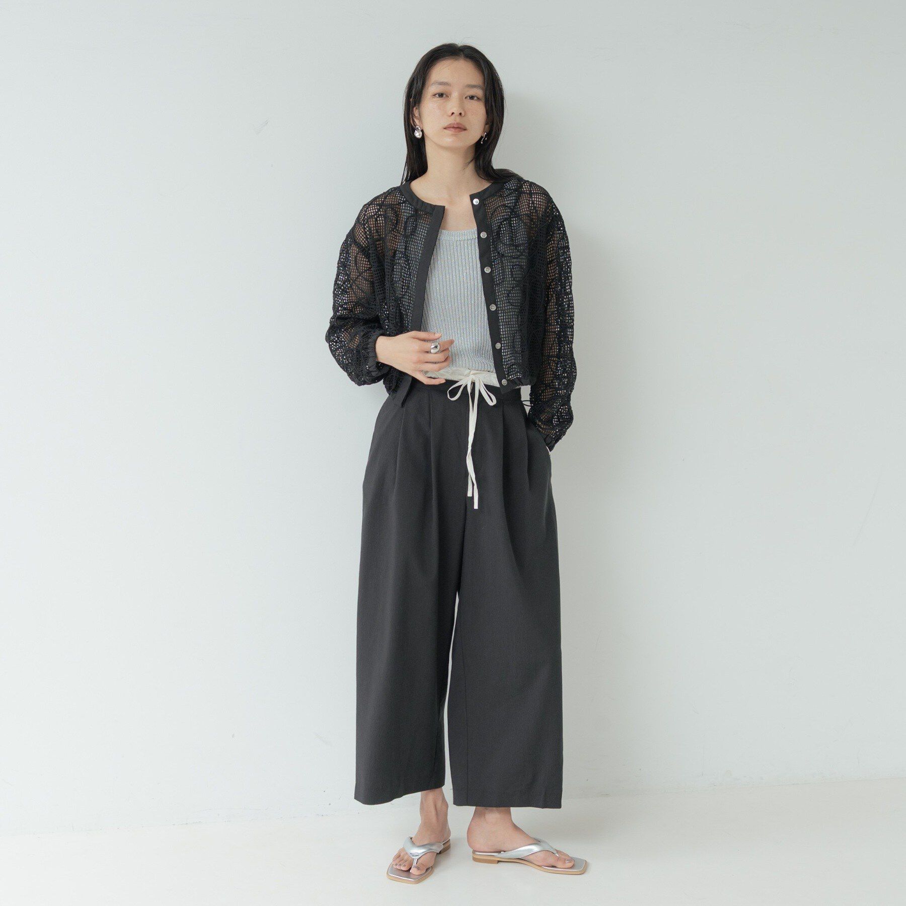 GALLEST「イージーリネンタックパンツ」|その他|