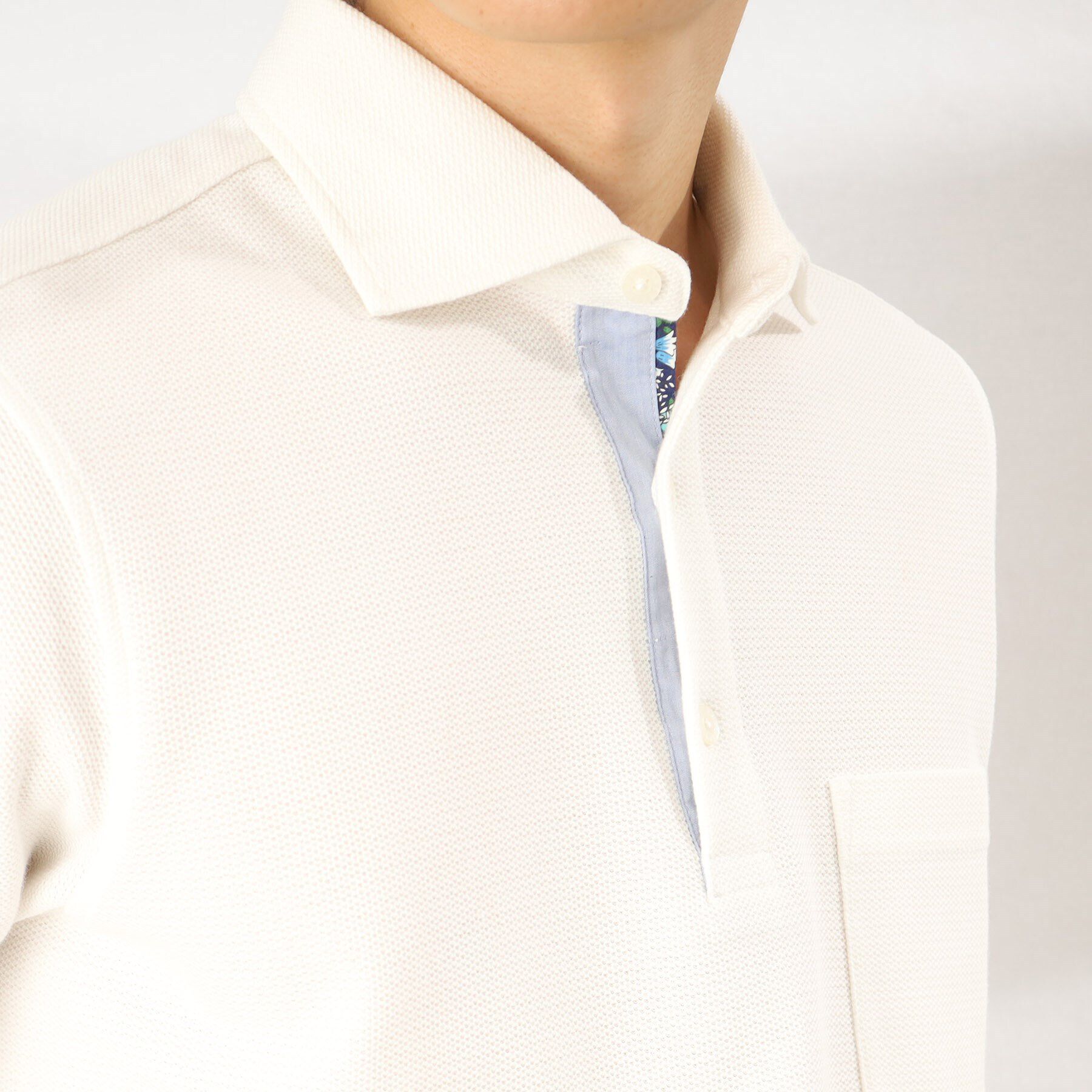 TAKEO KIKUCHI「【抗菌防臭】ハニカムメランジ ポロシャツ ベーシックカラー」|ポロシャツ|