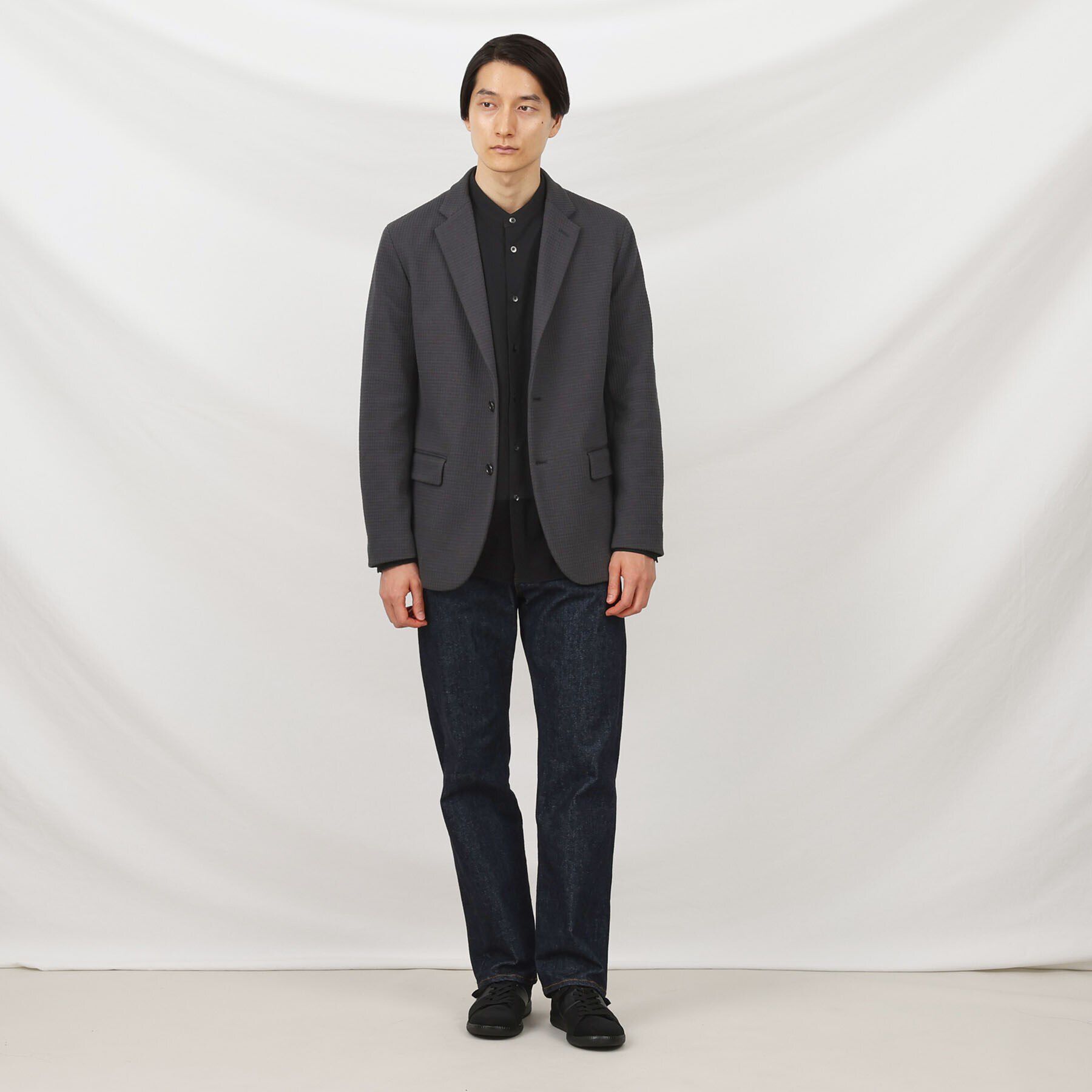 TAKEO KIKUCHI「【抗菌防臭】クロスウィーブ ジャケット」|テーラードジャケット|