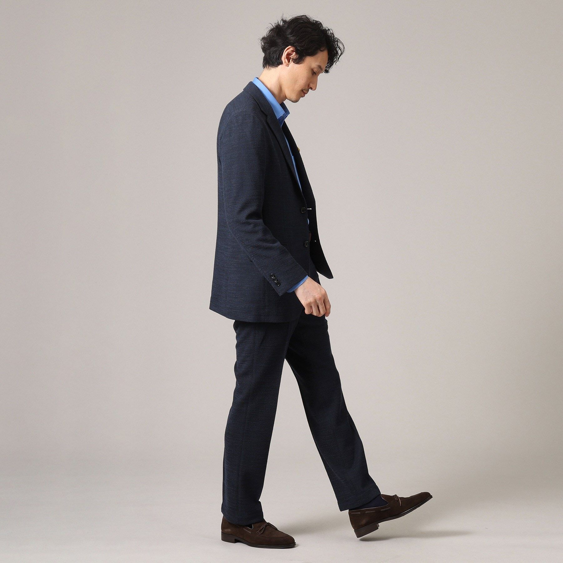 TAKEO KIKUCHI「【尾州織】ラッセルメッシュ パンツ/ セットアップ対応」|その他|