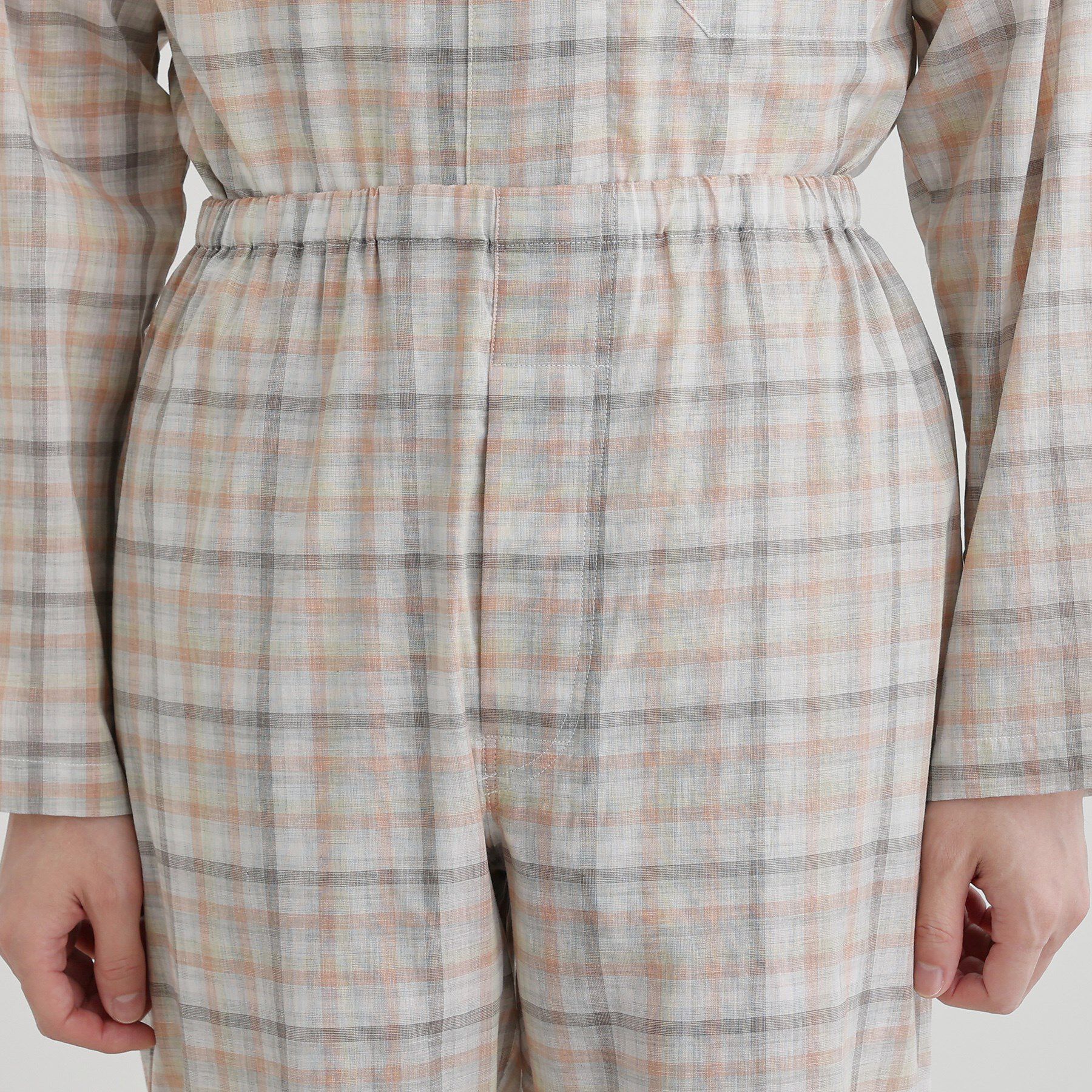 TAKEO KIKUCHI「ギンガムチェックテーラードパジャマ」|ルームウェア|