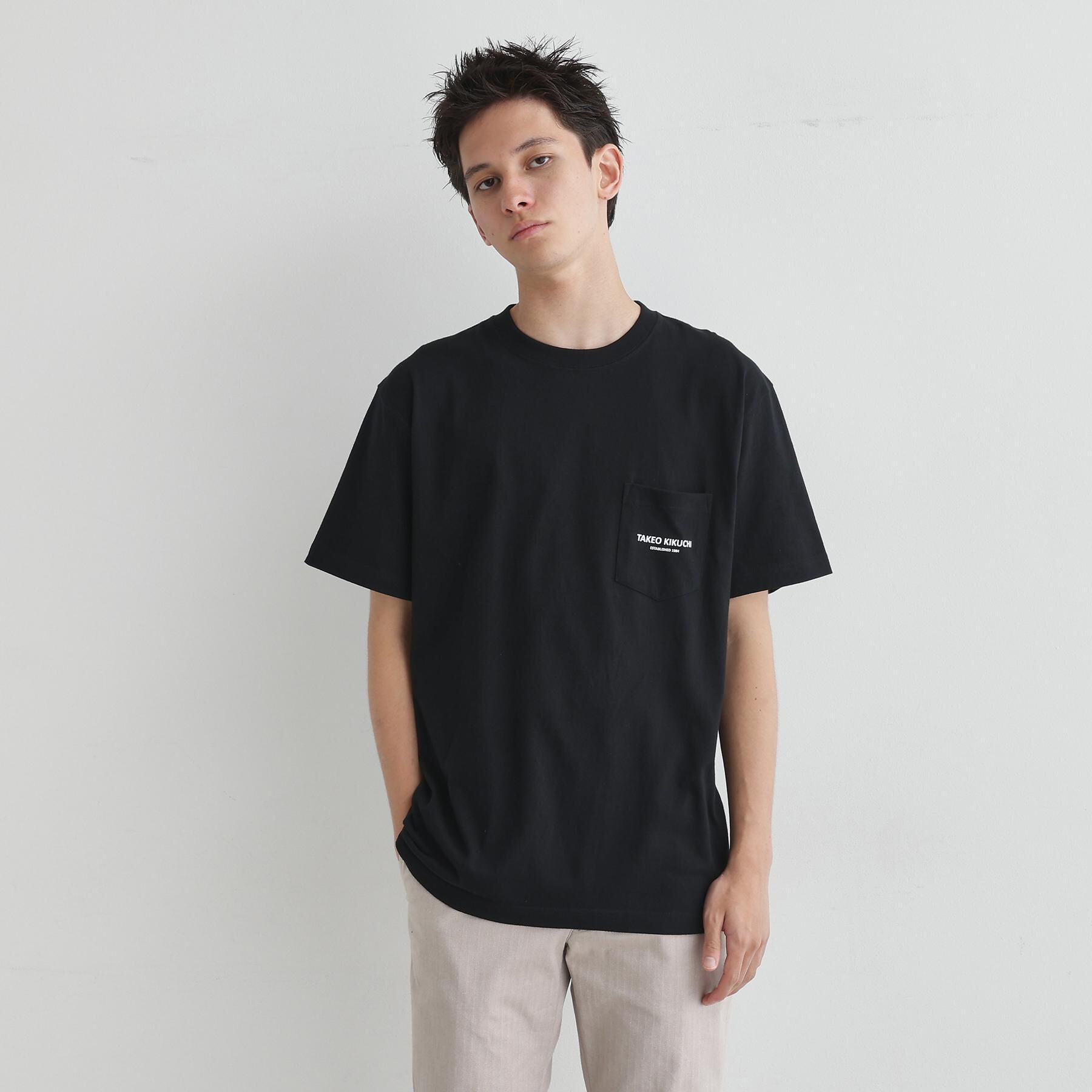 TAKEO KIKUCHI「【LIMITED】EST．1984ワンポイントロゴTシャツ」|Tシャツ・カットソー|