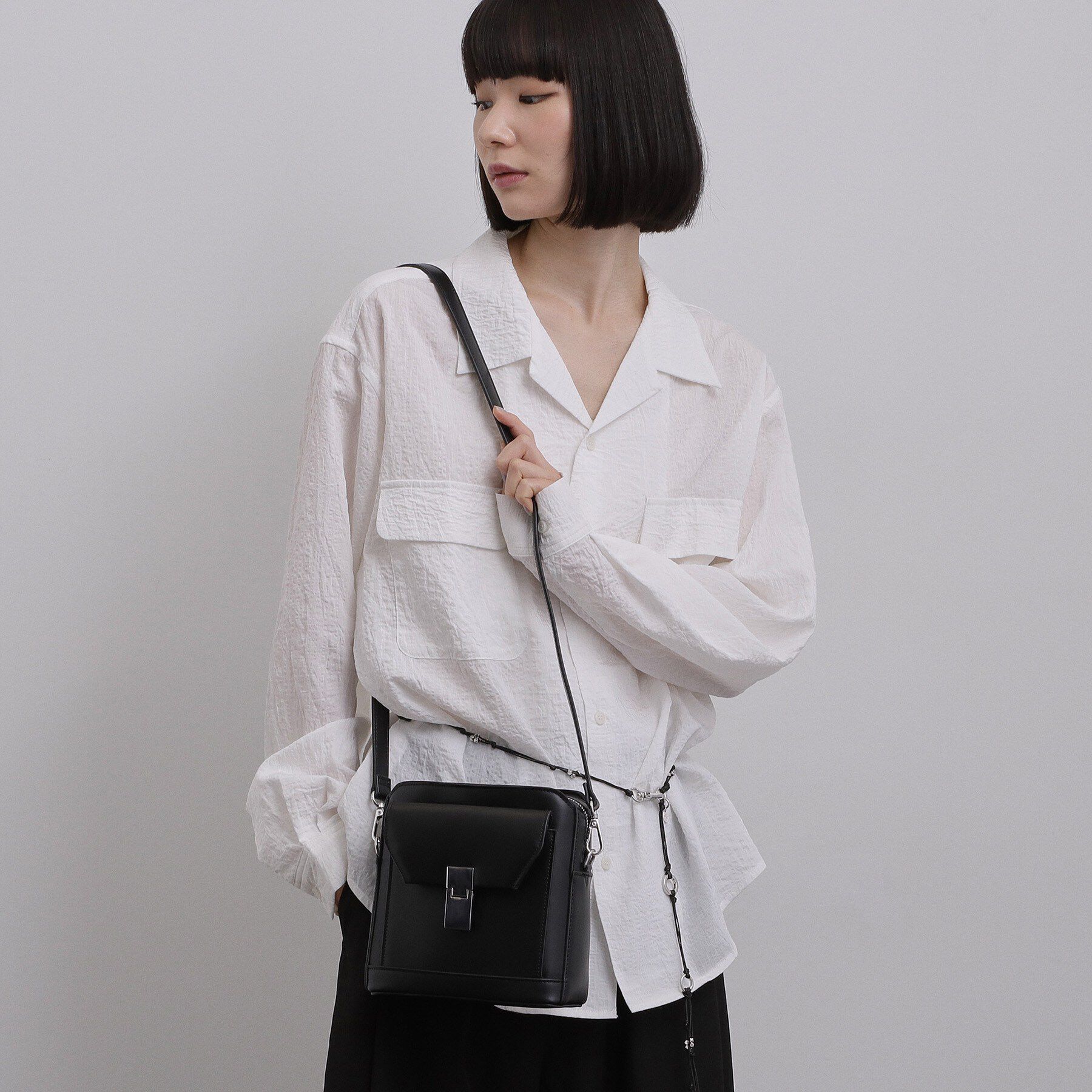 tk.TAKEO KIKUCHI「ポケットアオリショルダー」|ショルダー・メッセンジャー|