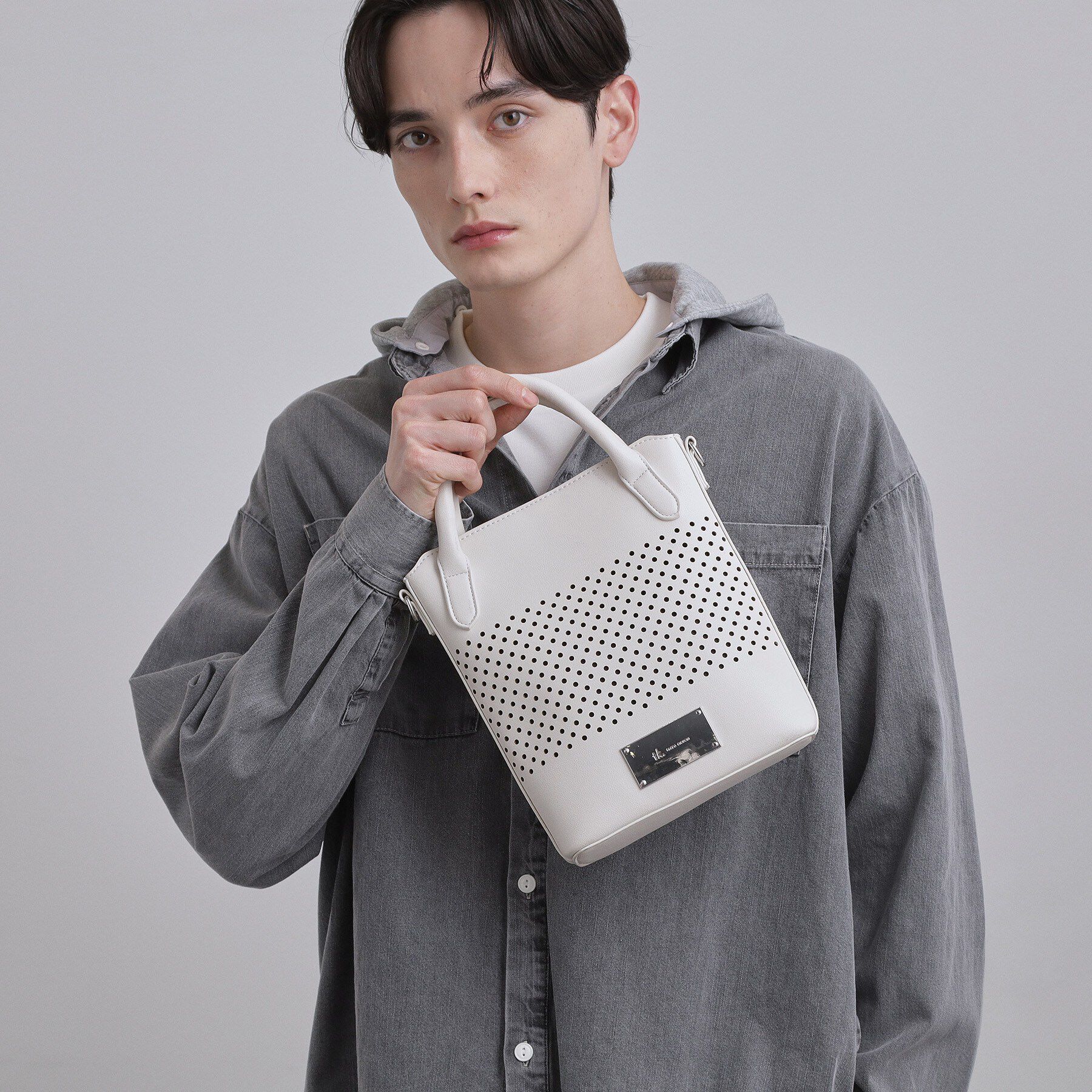 tk.TAKEO KIKUCHI「【2WAY】パンチングミニショルダーバッグ」|ショルダー・メッセンジャー|