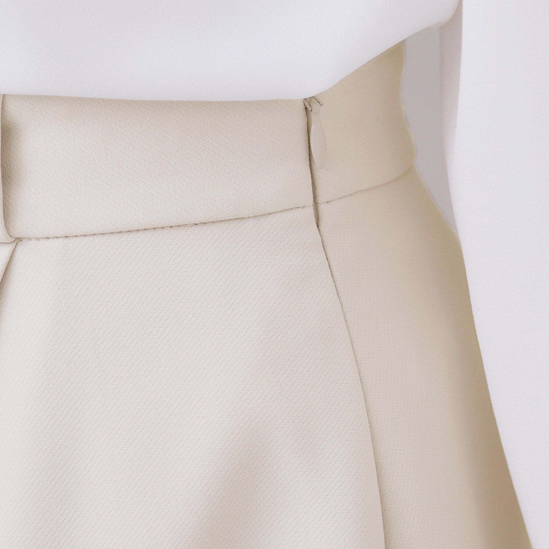 index「アシンメトリーストレッチタックスカート/セットアップ対応【洗濯機OK/防シワ/イージーアイロン】」|スカート|