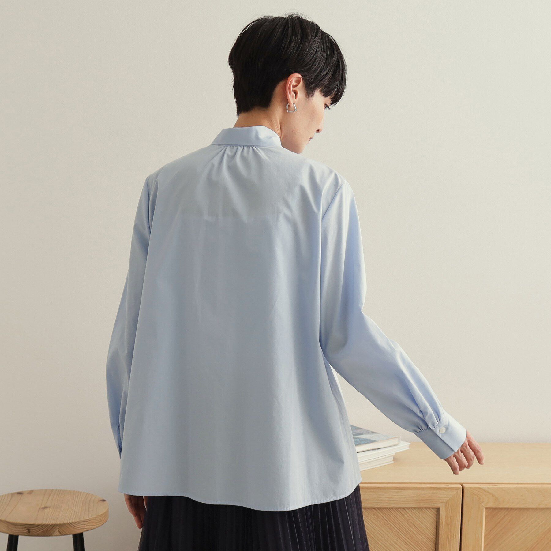 OPAQUE.CLIP「《STORY掲載》ボウタイシャツブラウス/通勤対応【洗濯機洗い可】」|シャツ・ブラウス|