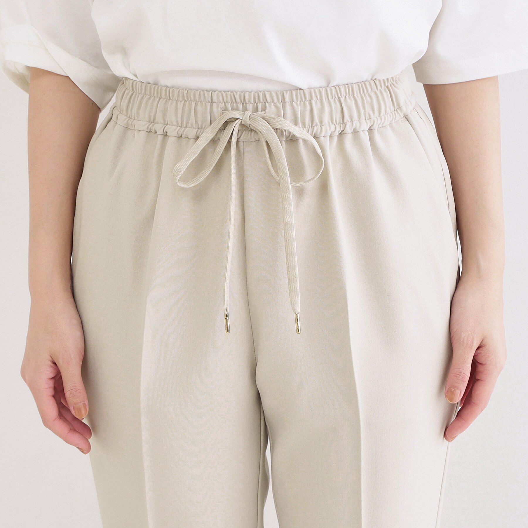 OPAQUE.CLIP「美脚ストレッチイージーテーパードパンツ【洗濯機OK】」|その他|