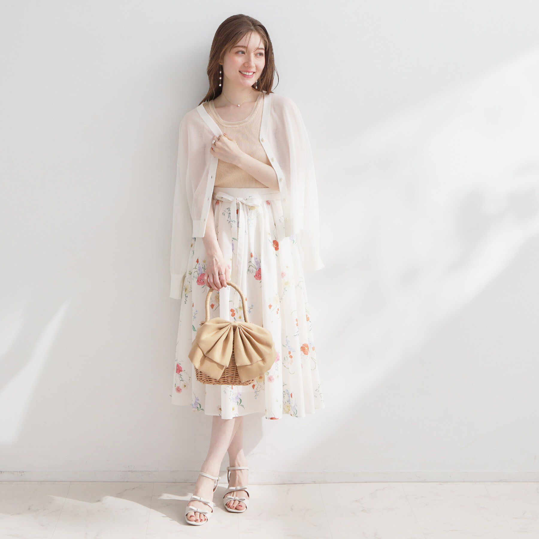 Couture broach「チュール付きタンクトップ」|キャミソール|