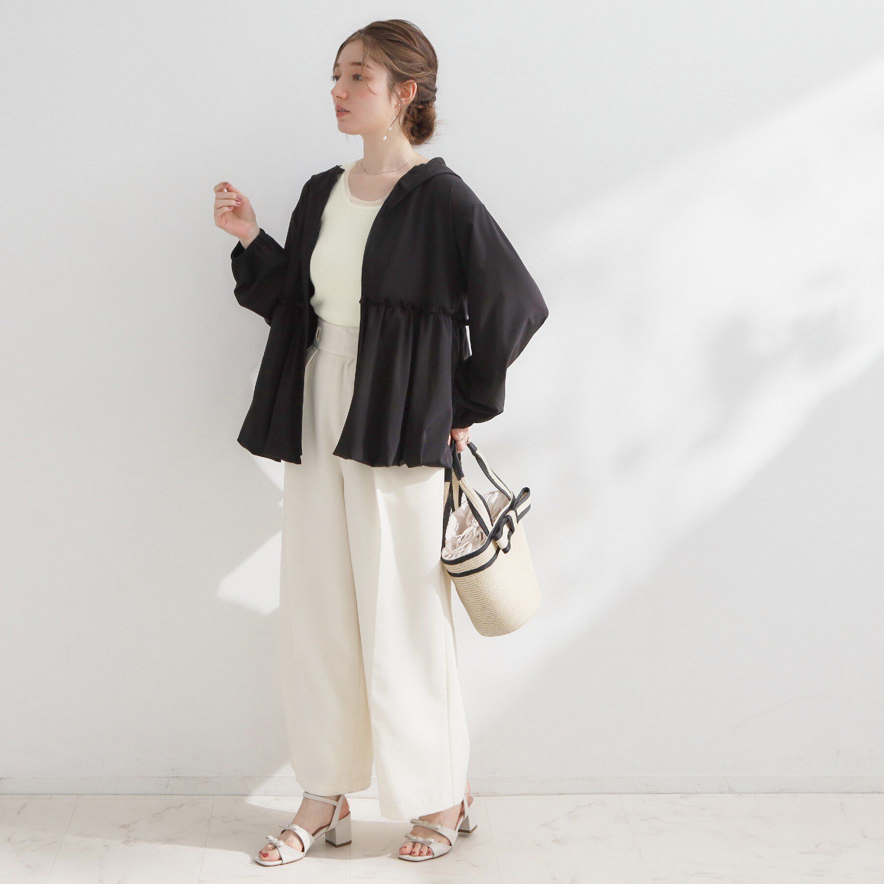 Couture broach「チュール付きタンクトップ」|キャミソール|