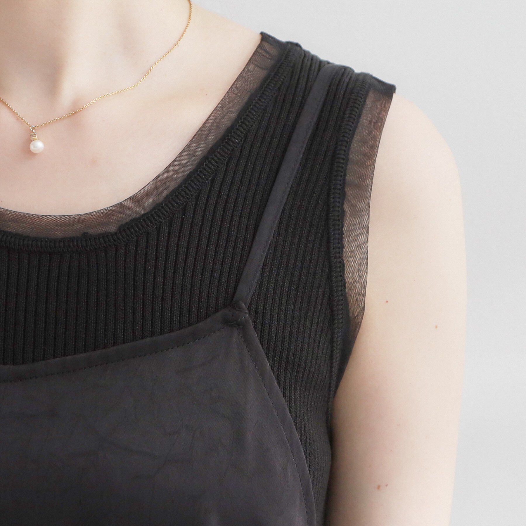 Couture broach「裾フリルキャミ」|キャミソール|