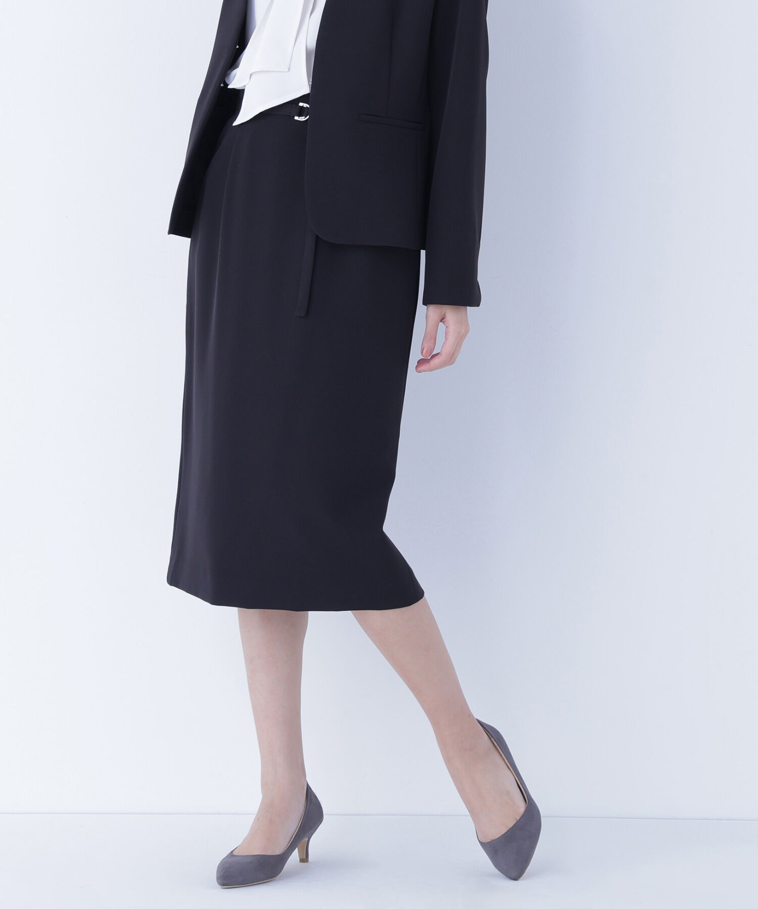  「ダブルクロスストレッチ SETUP タイトスカート」|スカート|