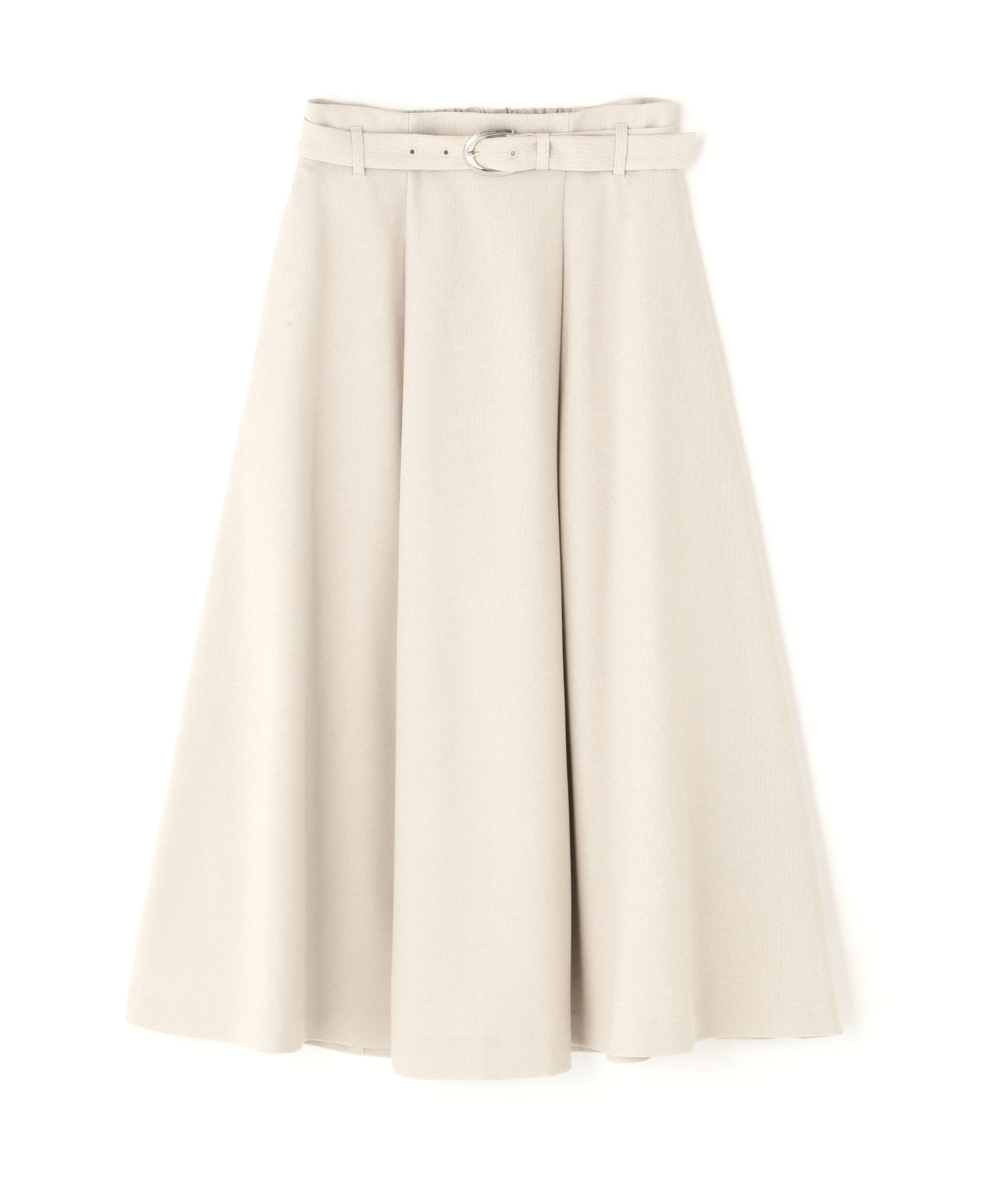  「メタルバックルフレアスカート」|スカート|