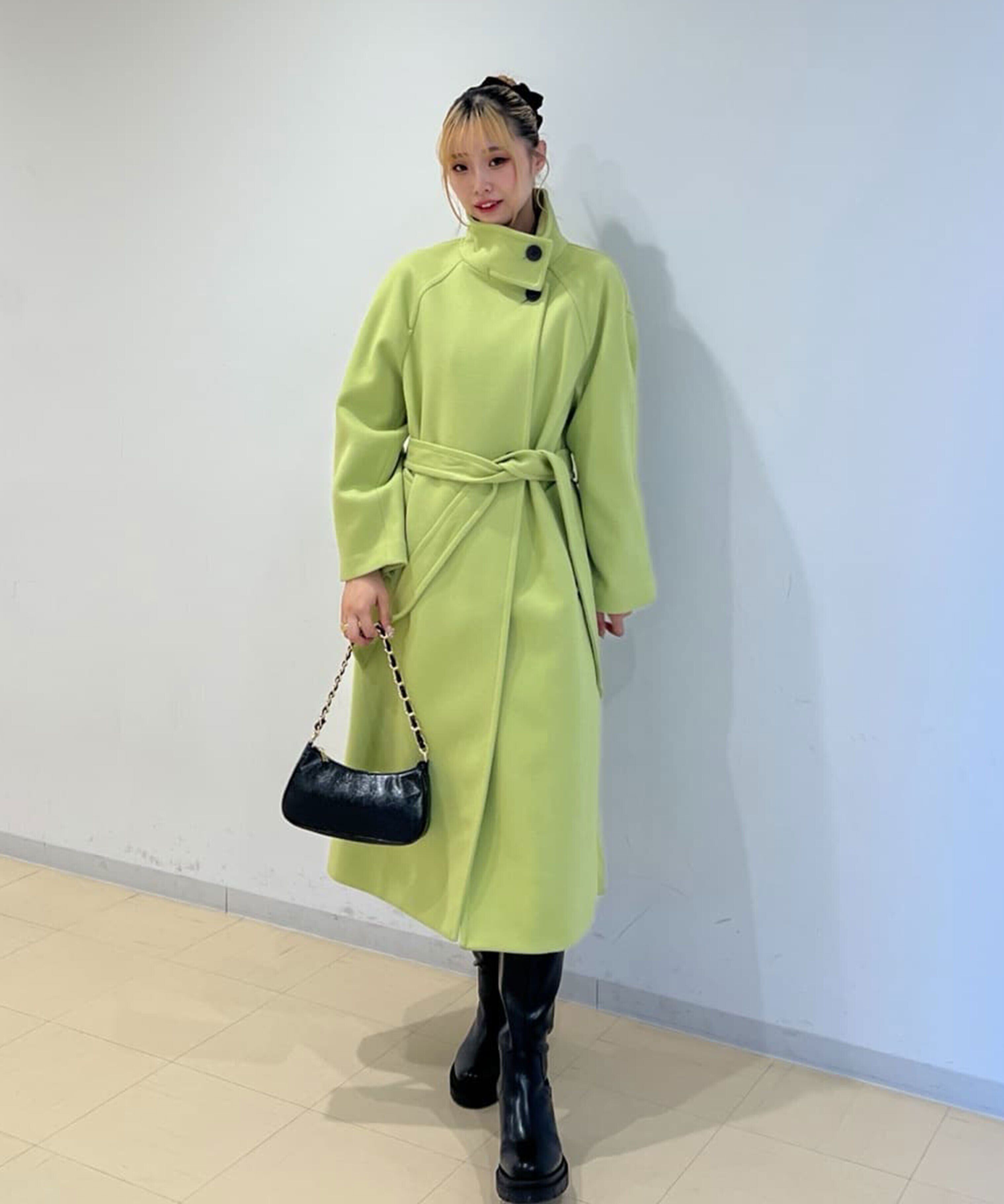  「スタンドカラーロングコート」|その他|