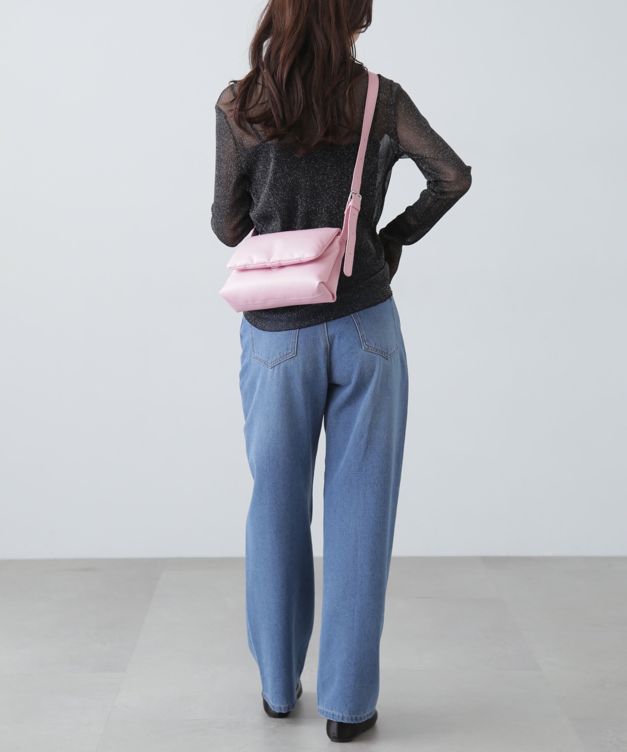  「ラメシアーボートネックカットソー」|Tシャツ・カットソー|