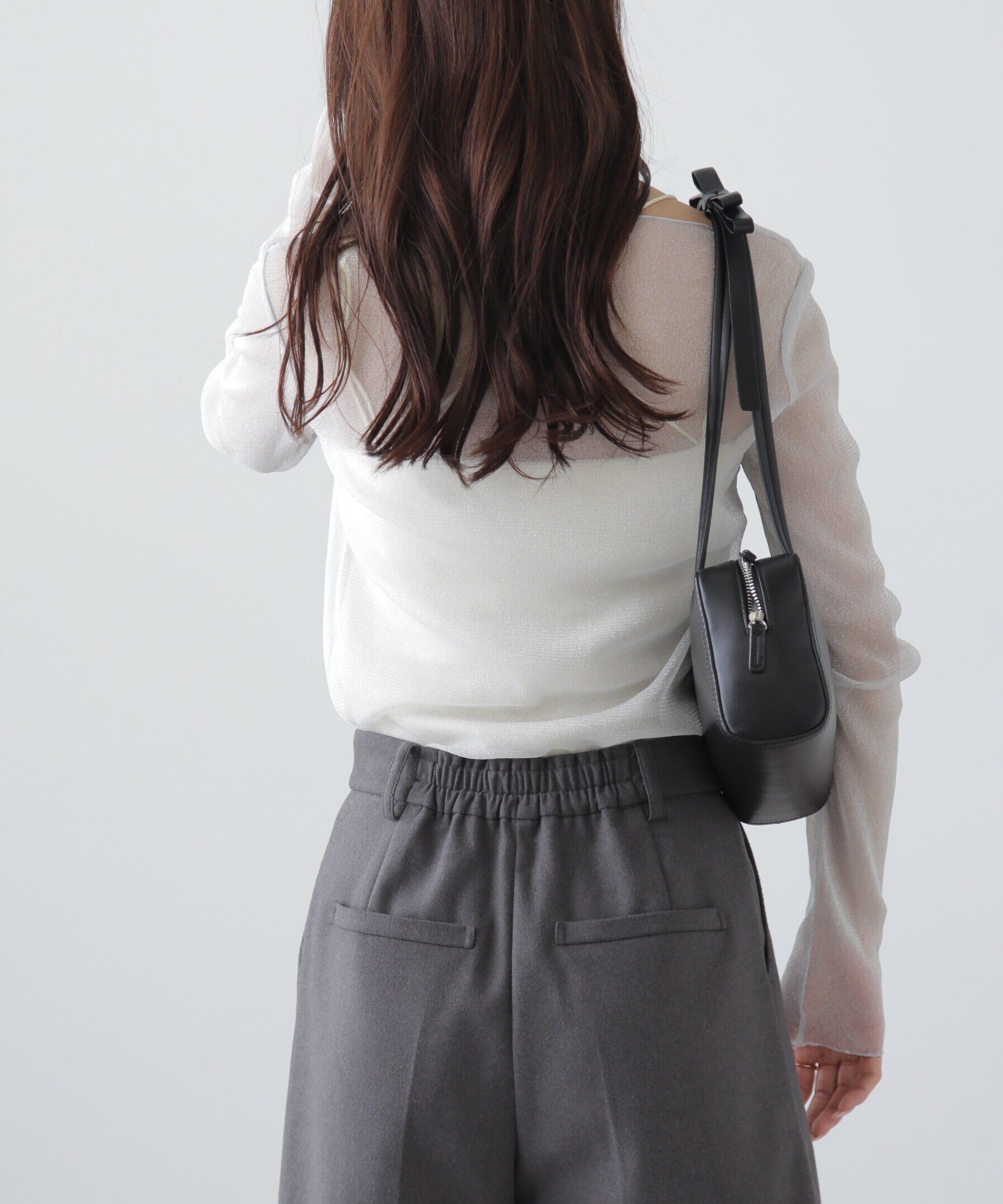  「ラメシアーボートネックカットソー」|Tシャツ・カットソー|