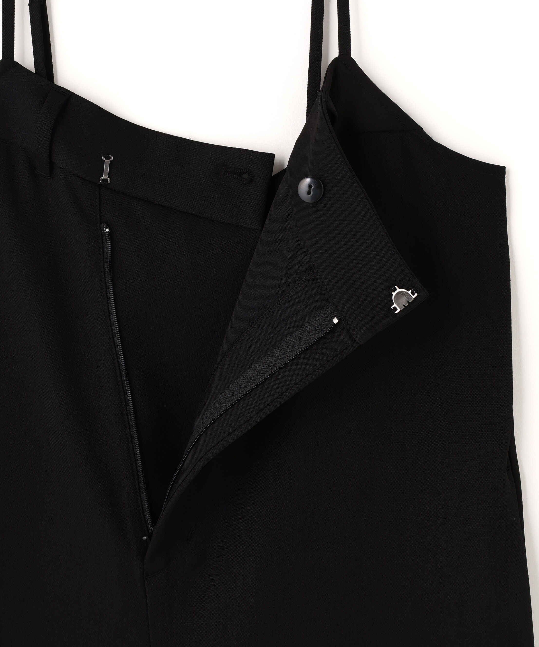 PROPORTION BODY DRESSING「〈a/mie〉バックタックサロペット 26SS」|ワンピース|