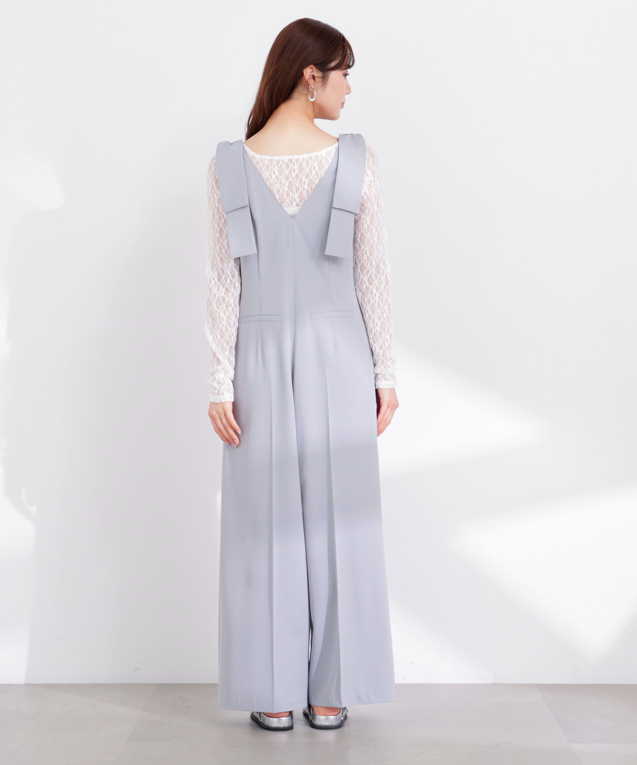 PROPORTION BODY DRESSING「リボン付きオールインワン 26SS」|ワンピース|