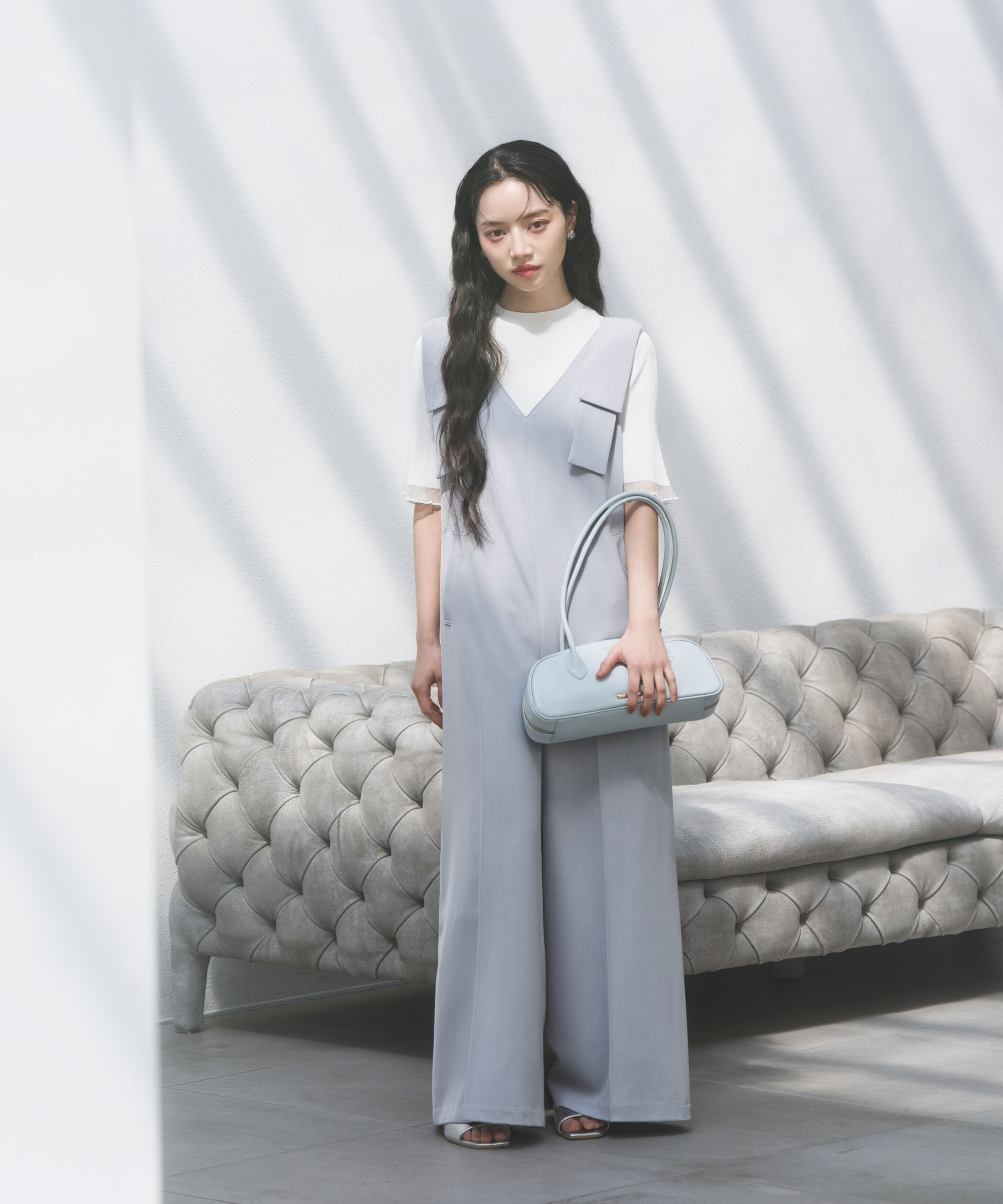 PROPORTION BODY DRESSING「リボン付きオールインワン 26SS」|ワンピース|