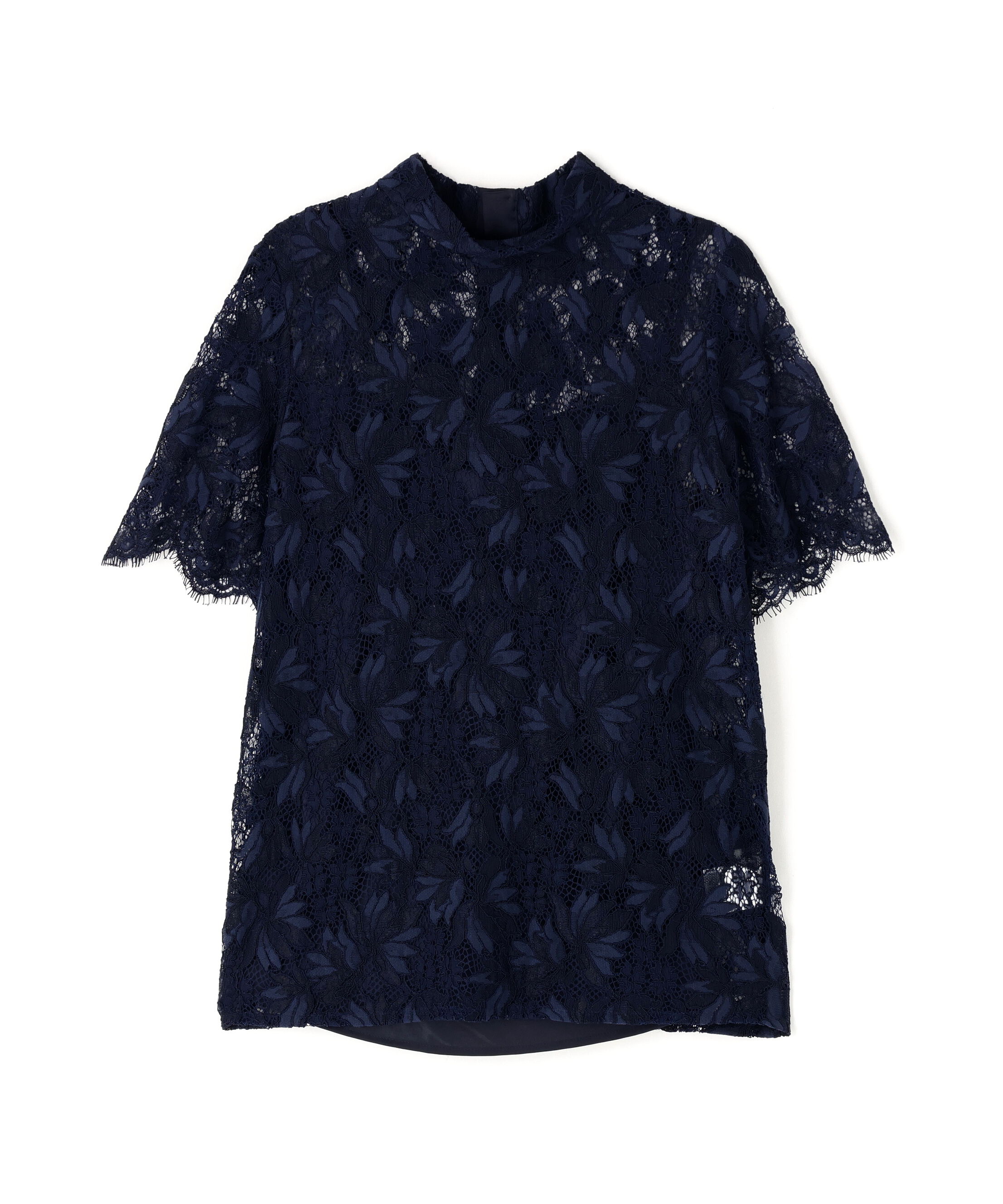  「リーフレースバックリボンブラウス」|シャツ・ブラウス|