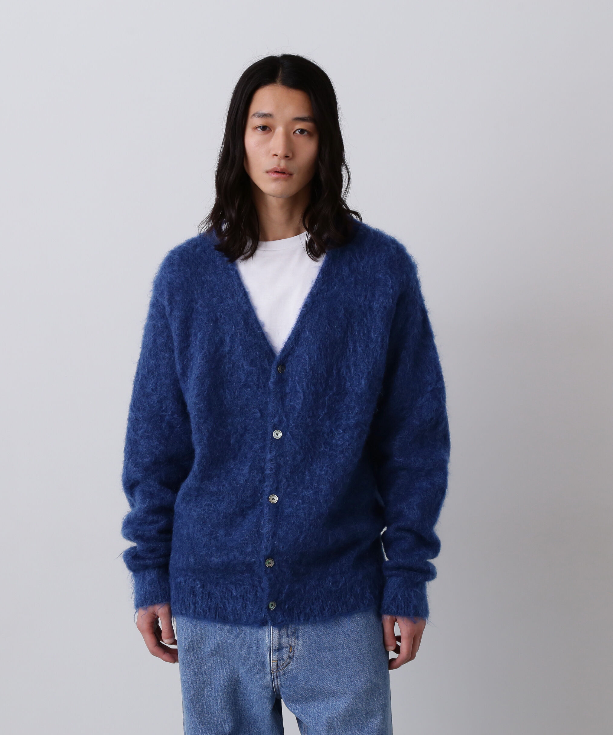 YLEVE 「YLEVE / MOHAIR NAPPING KNIT CARDIGAN」|ニット・セーター|