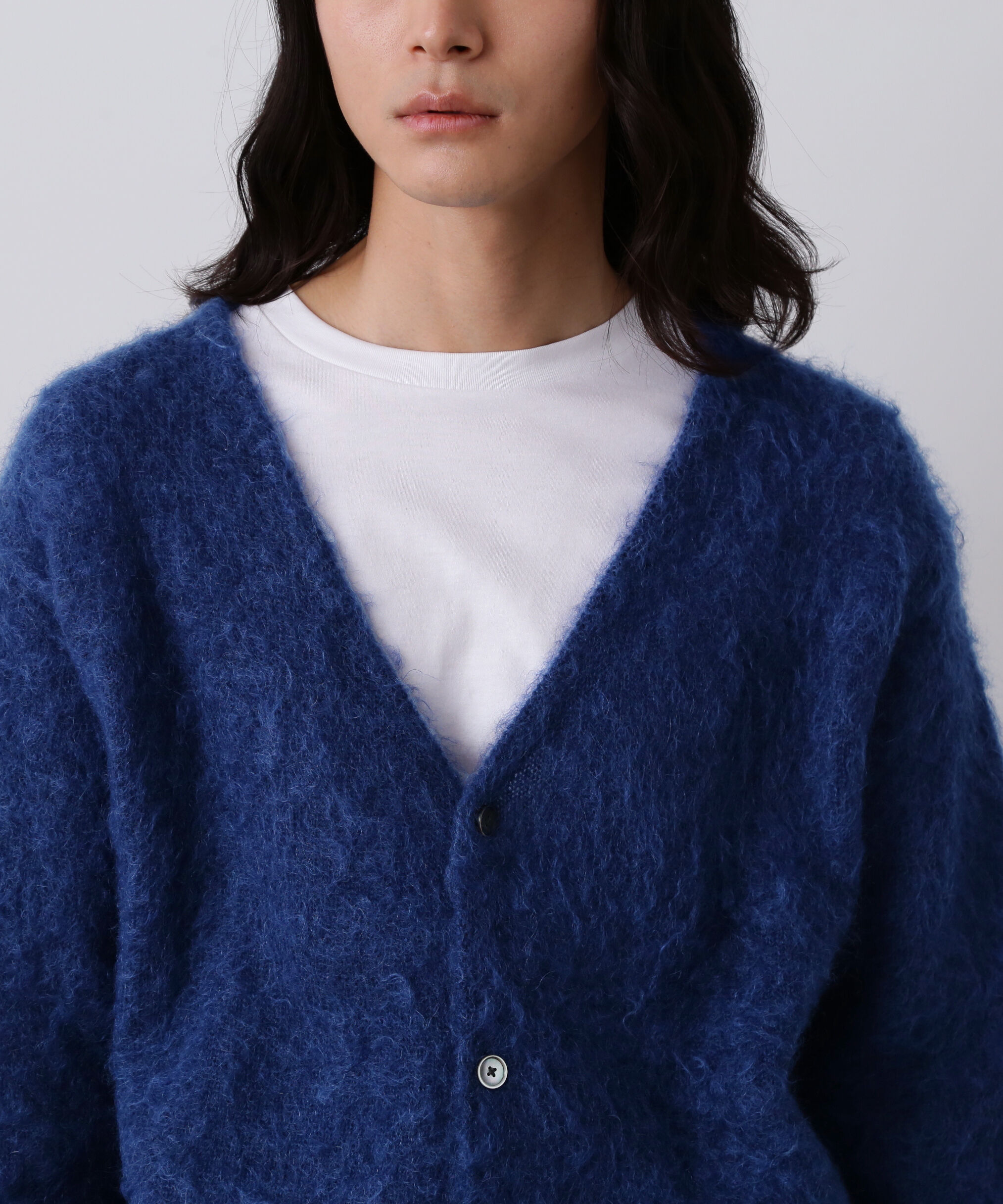 YLEVE 「YLEVE / MOHAIR NAPPING KNIT CARDIGAN」|ニット・セーター|