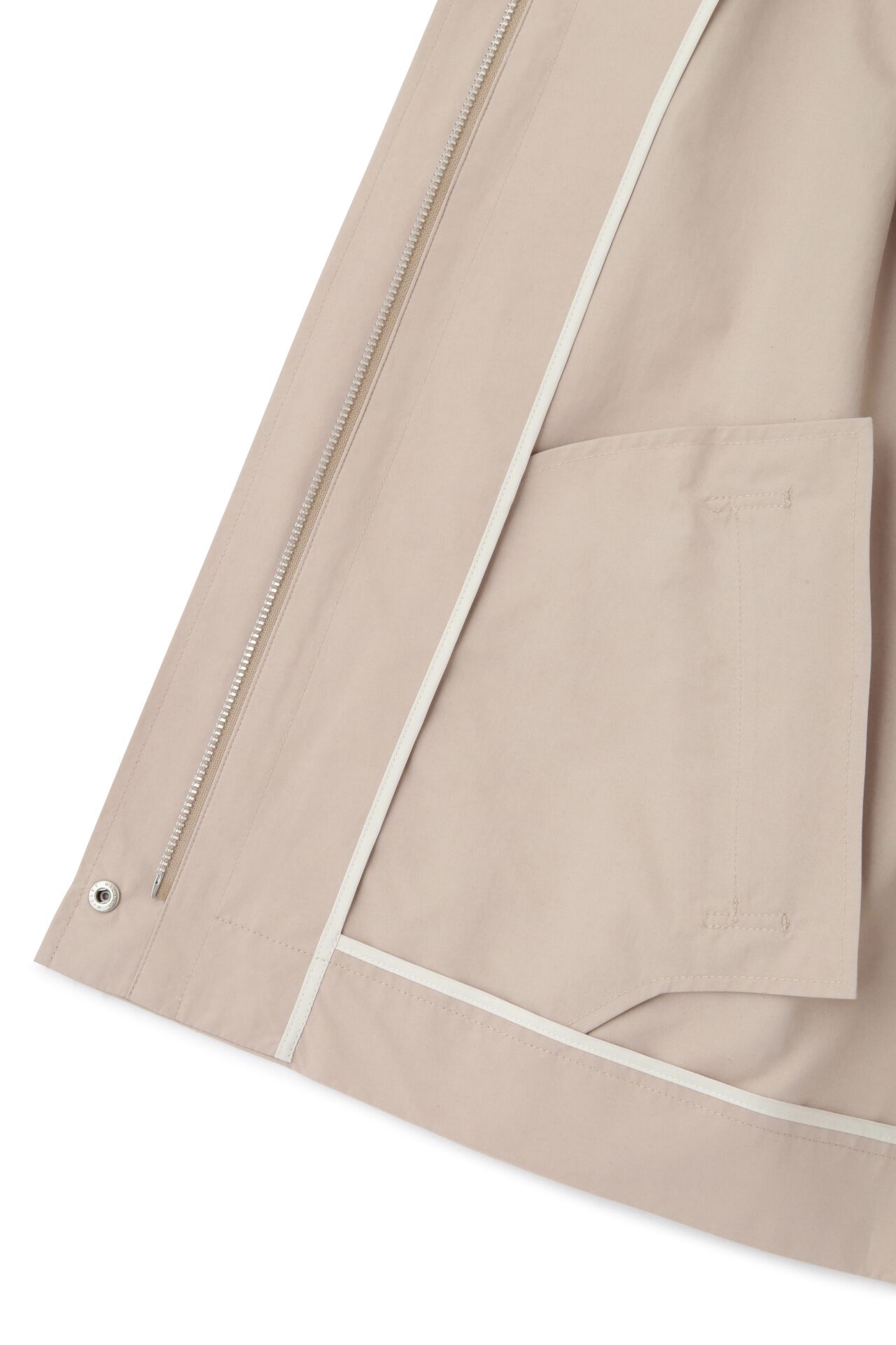  「◆【撥水】タフタトレンチディテールブルゾン」|ブルゾン・スタジャン|