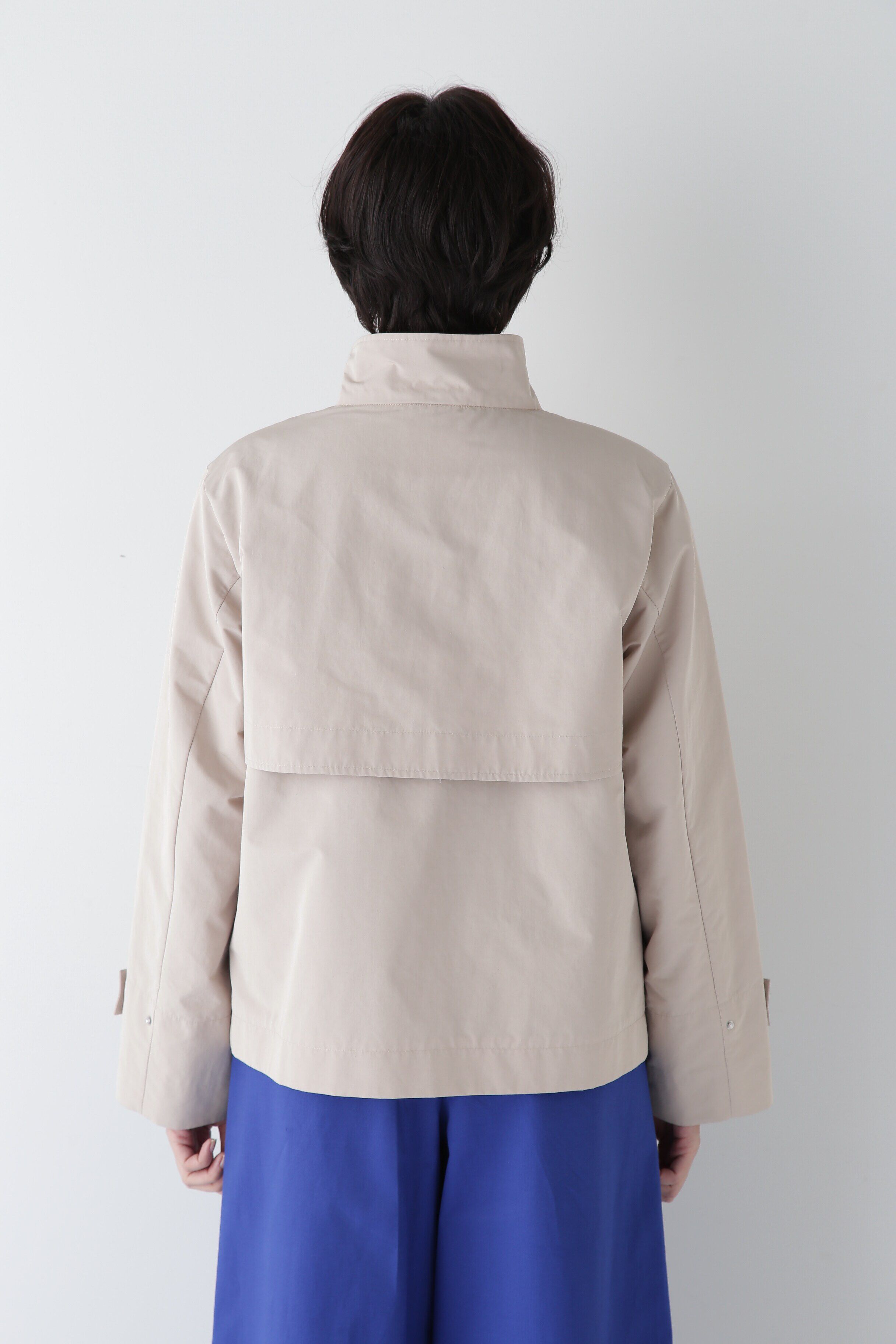  「◆【撥水】タフタトレンチディテールブルゾン」|ブルゾン・スタジャン|