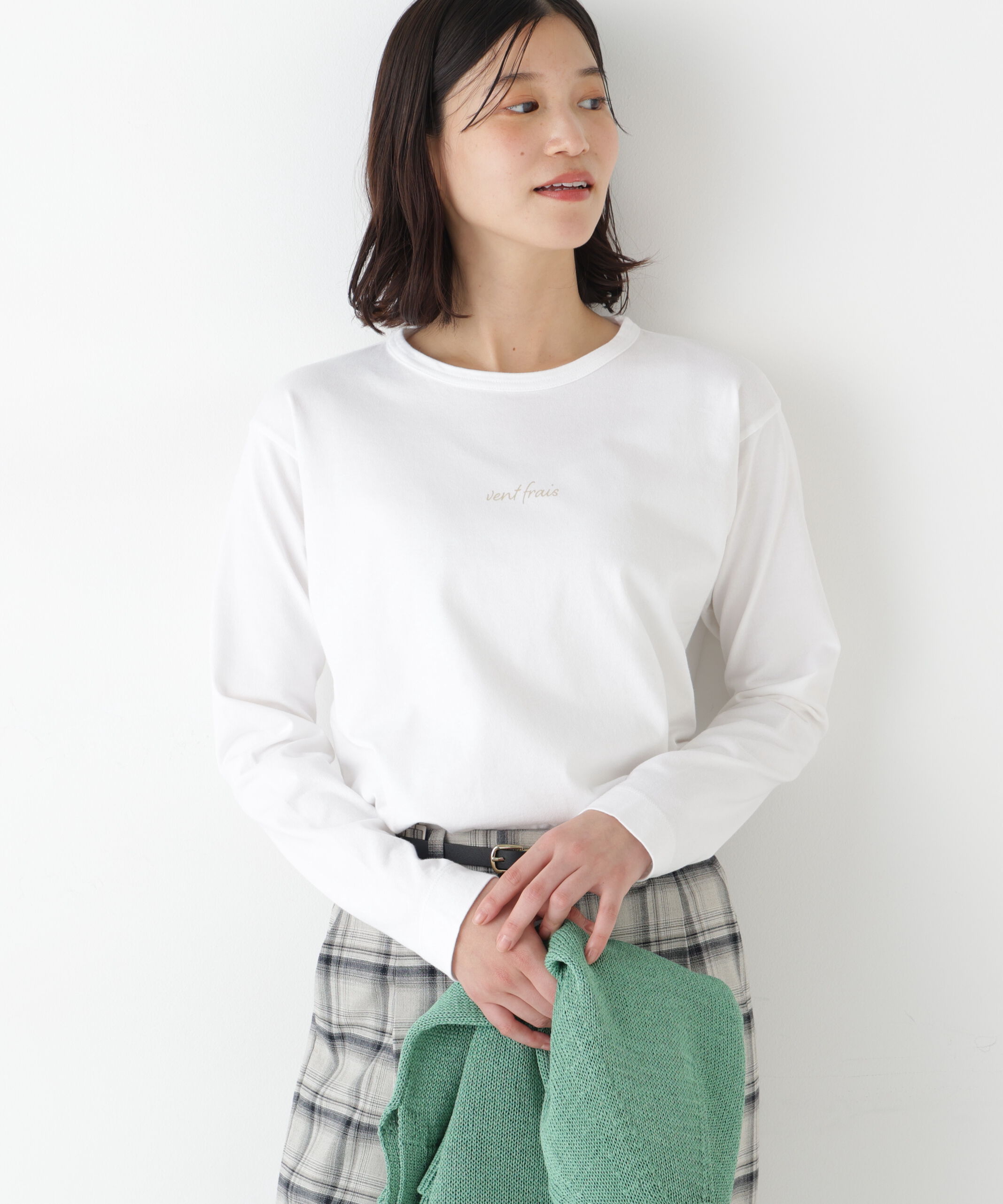  「◆ロゴ長袖Ｔシャツ」|Tシャツ・カットソー|ホワイト