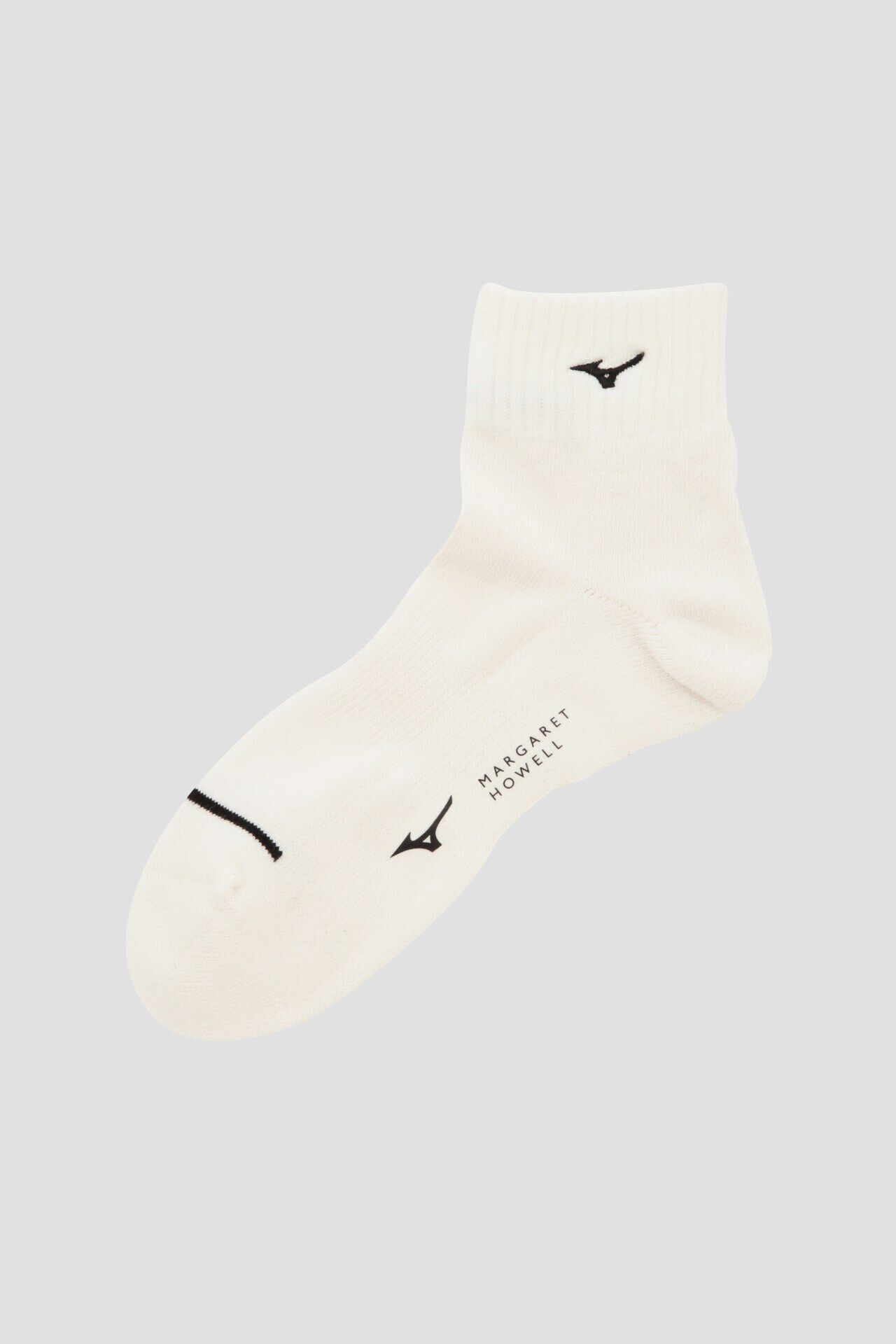 MARGARET HOWELL「PILE SHORT SOCKS」|その他|WHITE