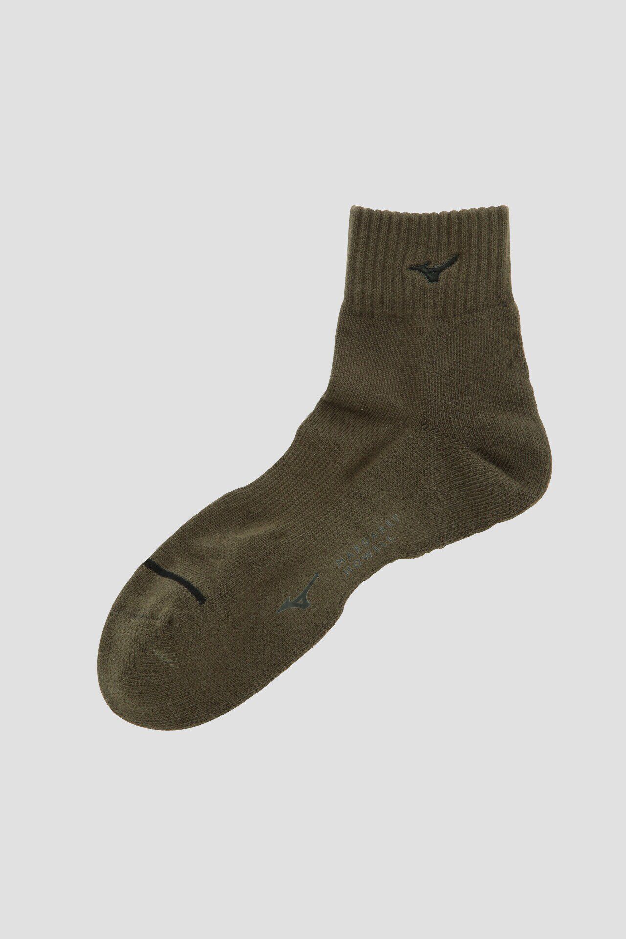 MARGARET HOWELL「PILE SHORT SOCKS」|その他|KHAKI