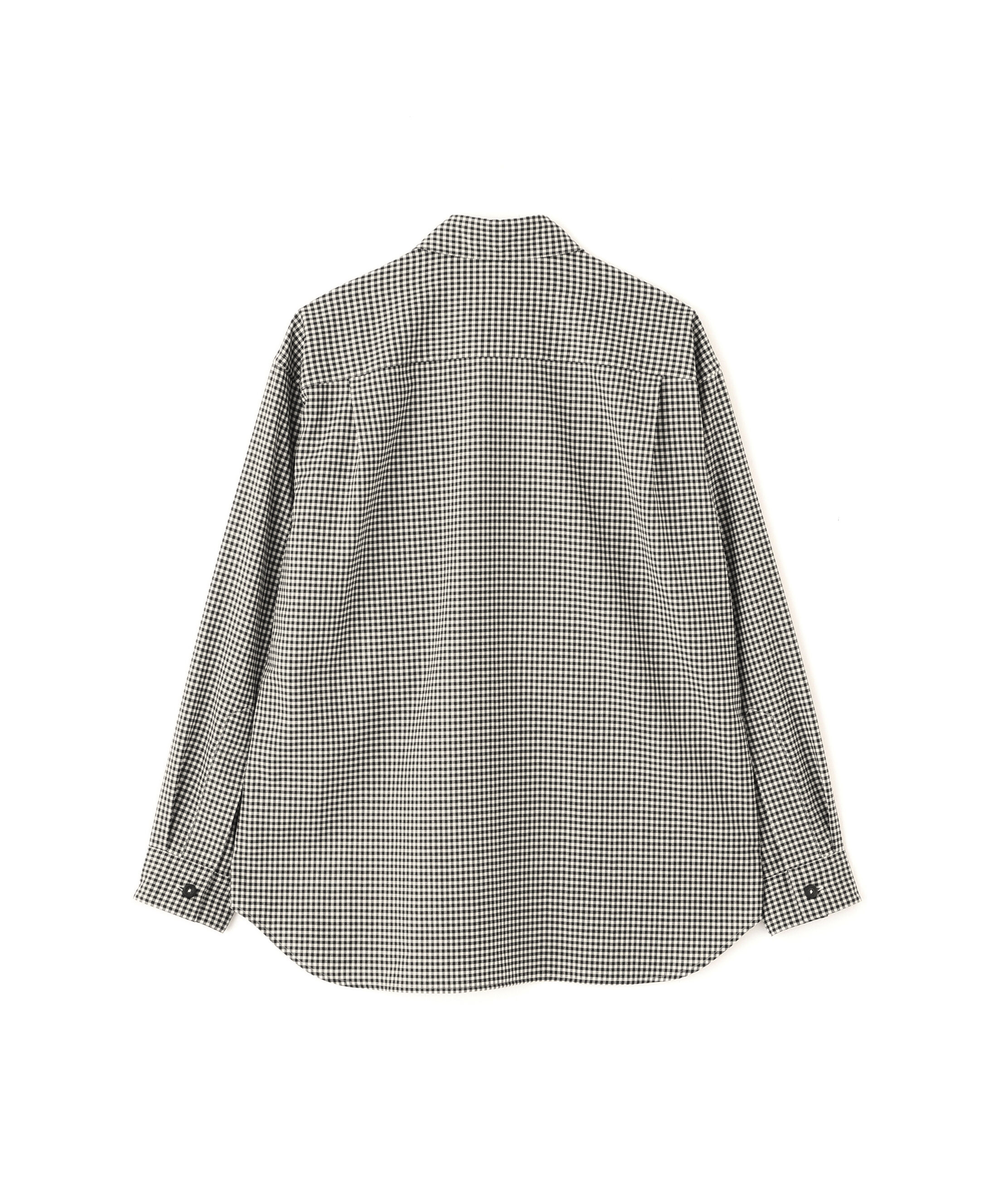 MARGARET HOWELL「DRY WOOL GINGHAM SHIRT」|シャツ・ブラウス|