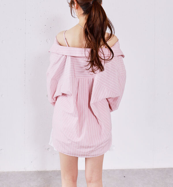 archives「２ｗａｙストライプシャツ」|シャツ・ブラウス|