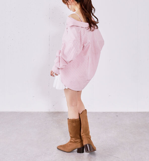 archives「２ｗａｙストライプシャツ」|シャツ・ブラウス|