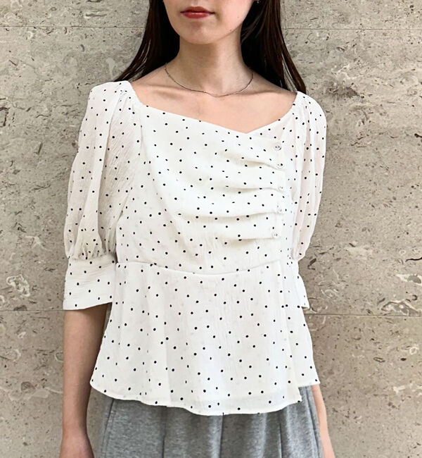 archives「ボタンタックドットＢＬ　５Ｓ」|シャツ・ブラウス|