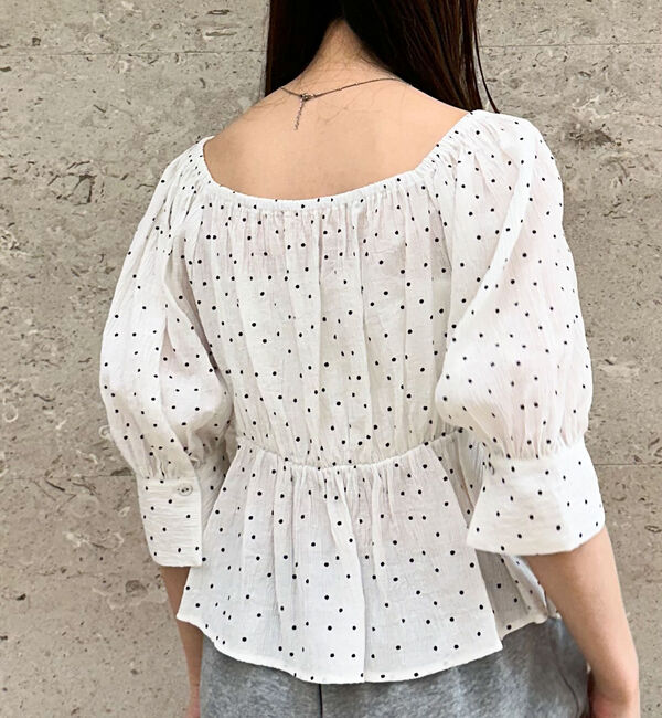 archives「ボタンタックドットＢＬ　５Ｓ」|シャツ・ブラウス|