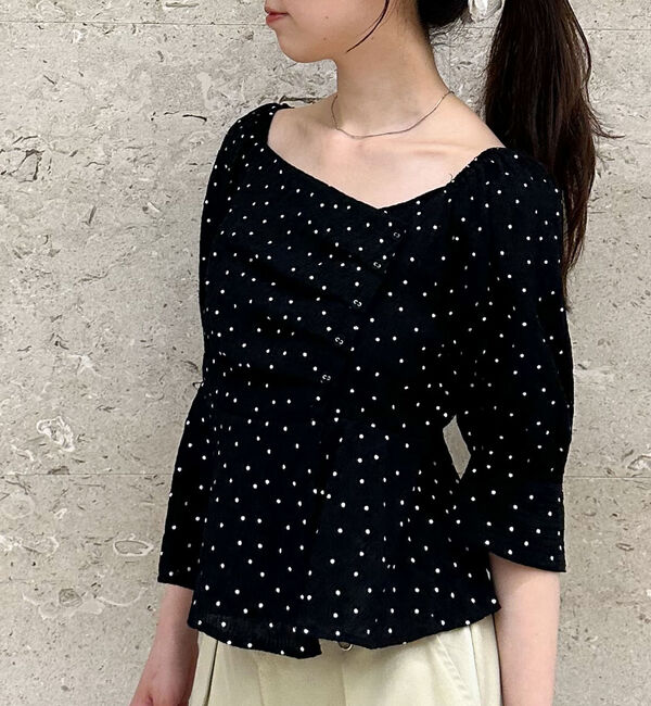 archives「ボタンタックドットＢＬ　５Ｓ」|シャツ・ブラウス|