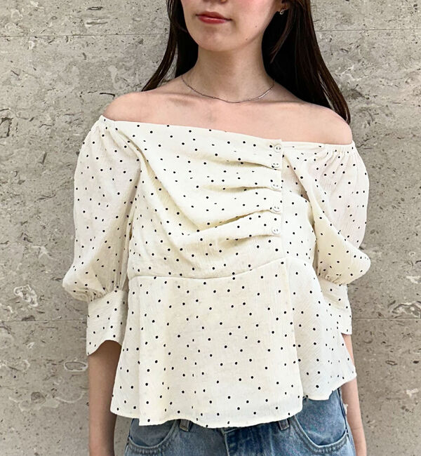 archives「ボタンタックドットＢＬ　５Ｓ」|シャツ・ブラウス|