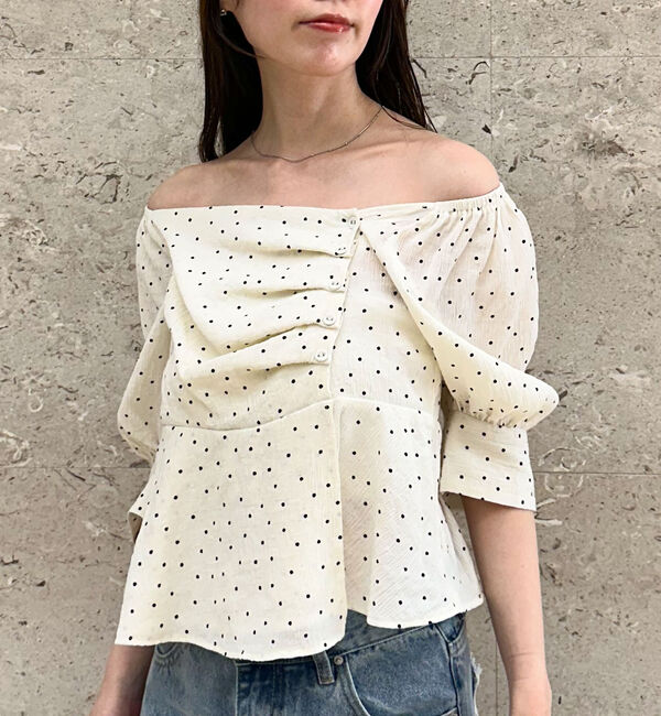 archives「ボタンタックドットＢＬ　５Ｓ」|シャツ・ブラウス|