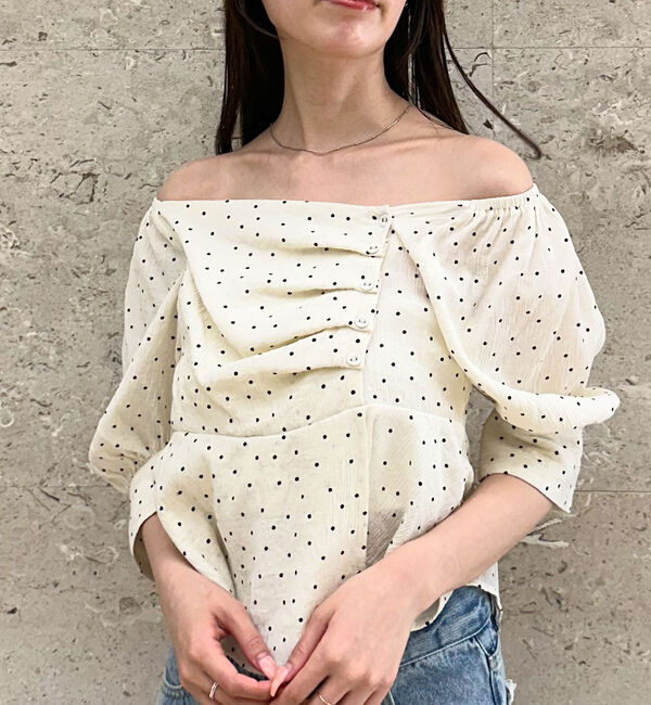 archives「ボタンタックドットＢＬ　５Ｓ」|シャツ・ブラウス|