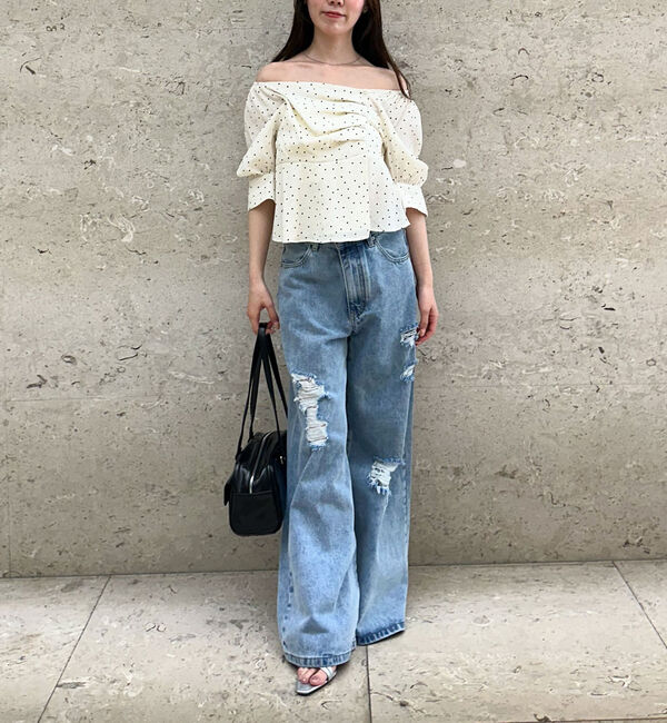 archives「ボタンタックドットＢＬ　５Ｓ」|シャツ・ブラウス|