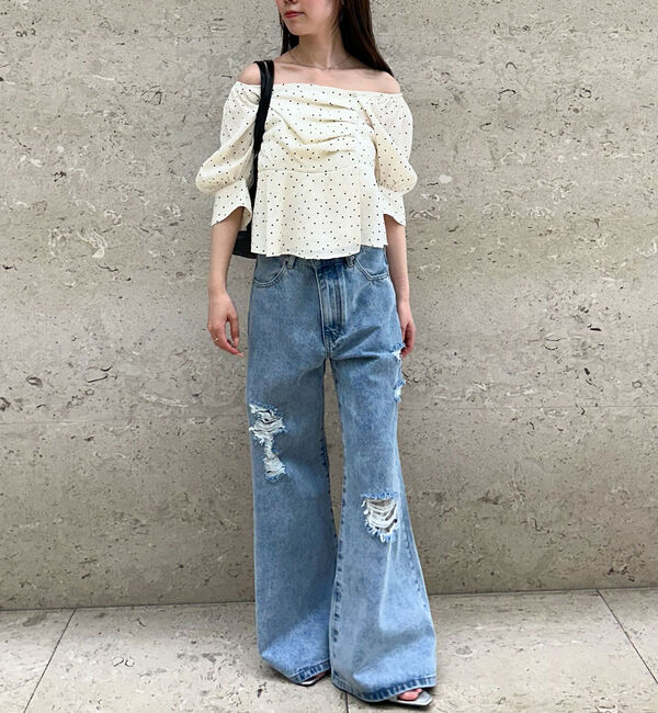 archives「ボタンタックドットＢＬ　５Ｓ」|シャツ・ブラウス|