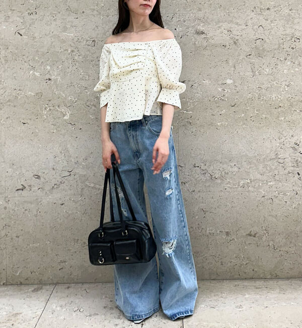 archives「ボタンタックドットＢＬ　５Ｓ」|シャツ・ブラウス|